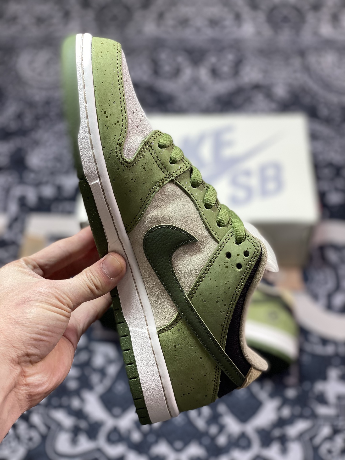 原装级别#Nike SB Dunk Low x Yuto Horigome 牛油果绿  HF8022-300