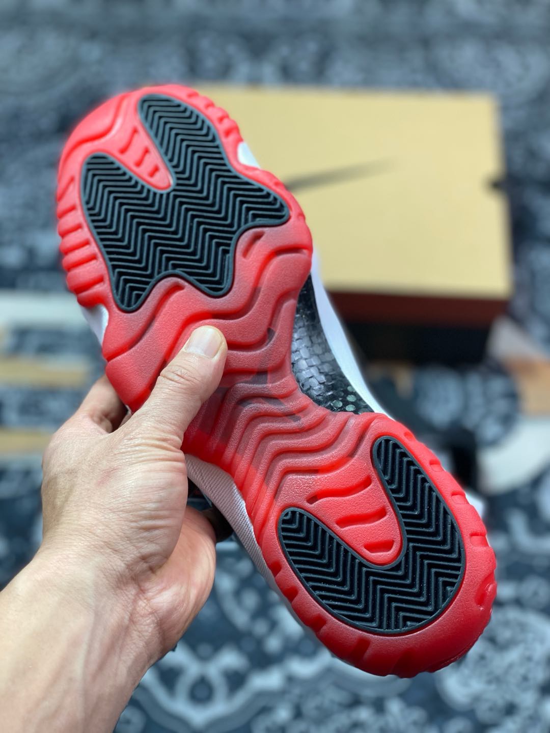 优选 原装级别#2025版莞产11代低帮出货Air Jordan 11 Low “Bred” aj11黑红低帮 aj11黑红low  FV5104-006