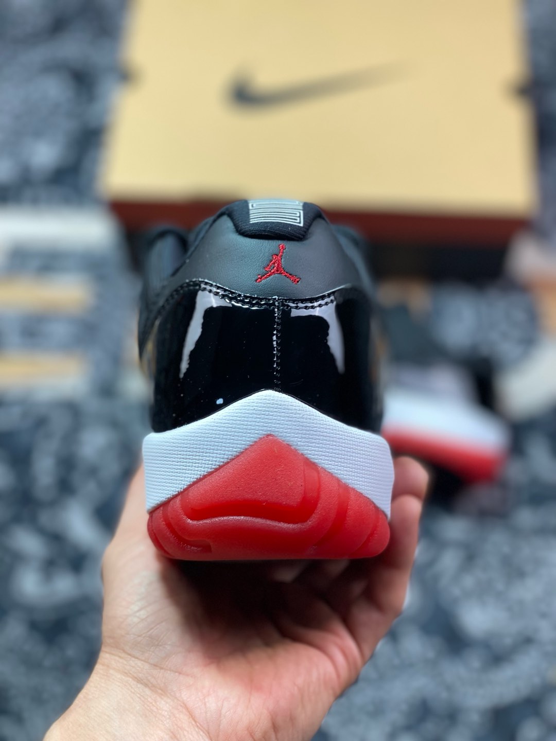 优选 原装级别#2025版莞产11代低帮出货Air Jordan 11 Low “Bred” aj11黑红低帮 aj11黑红low  FV5104-006