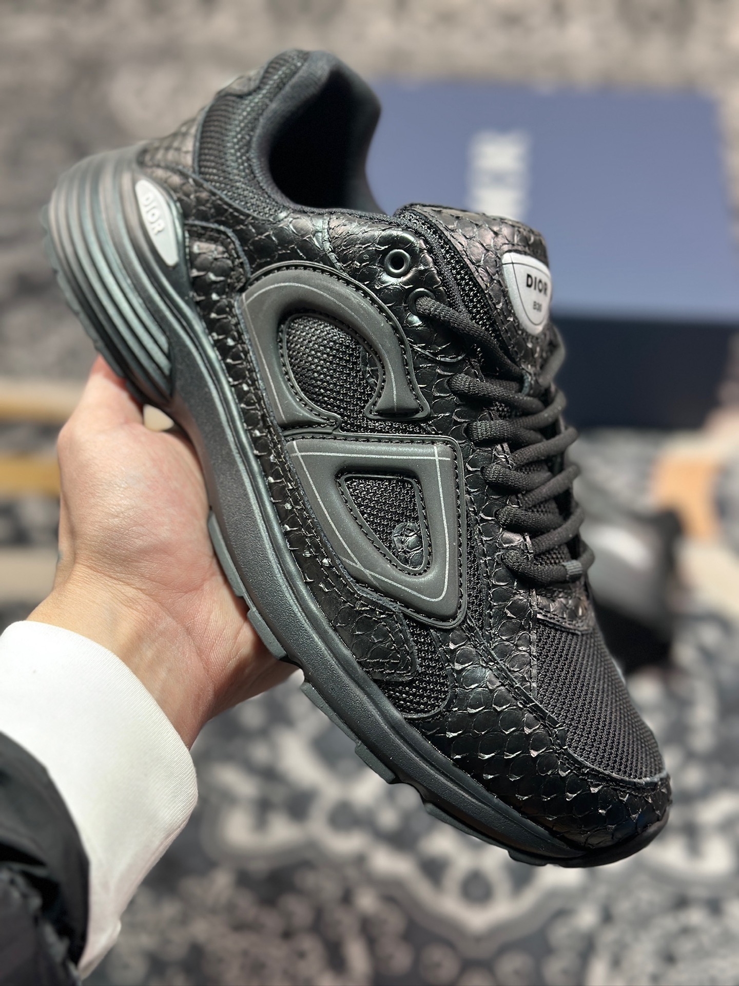 D1450    优选 纯原 Dior 迪奥 B30 蛇年限定 总裁版 运动休闲鞋