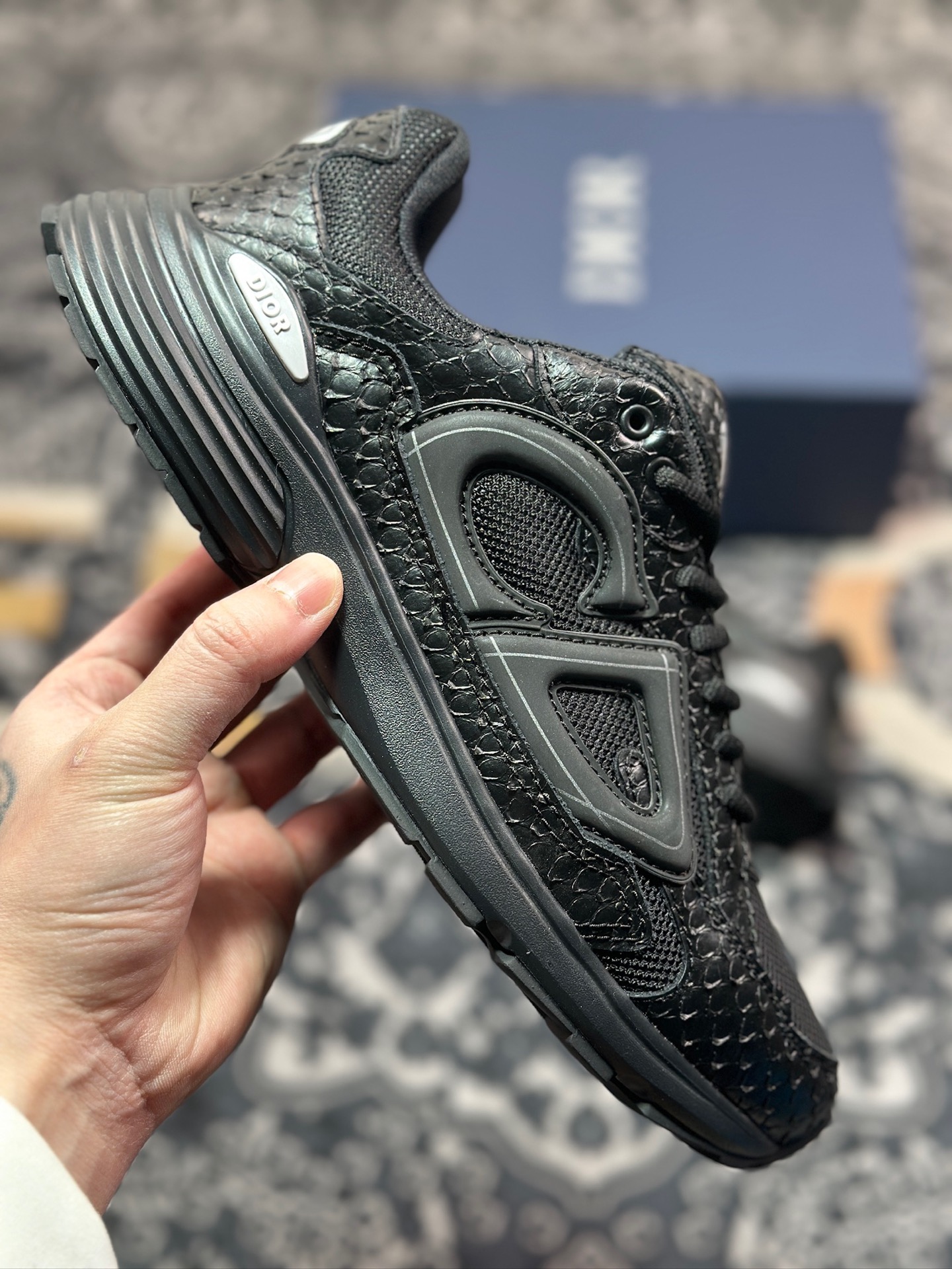 D1450    优选 纯原 Dior 迪奥 B30 蛇年限定 总裁版 运动休闲鞋