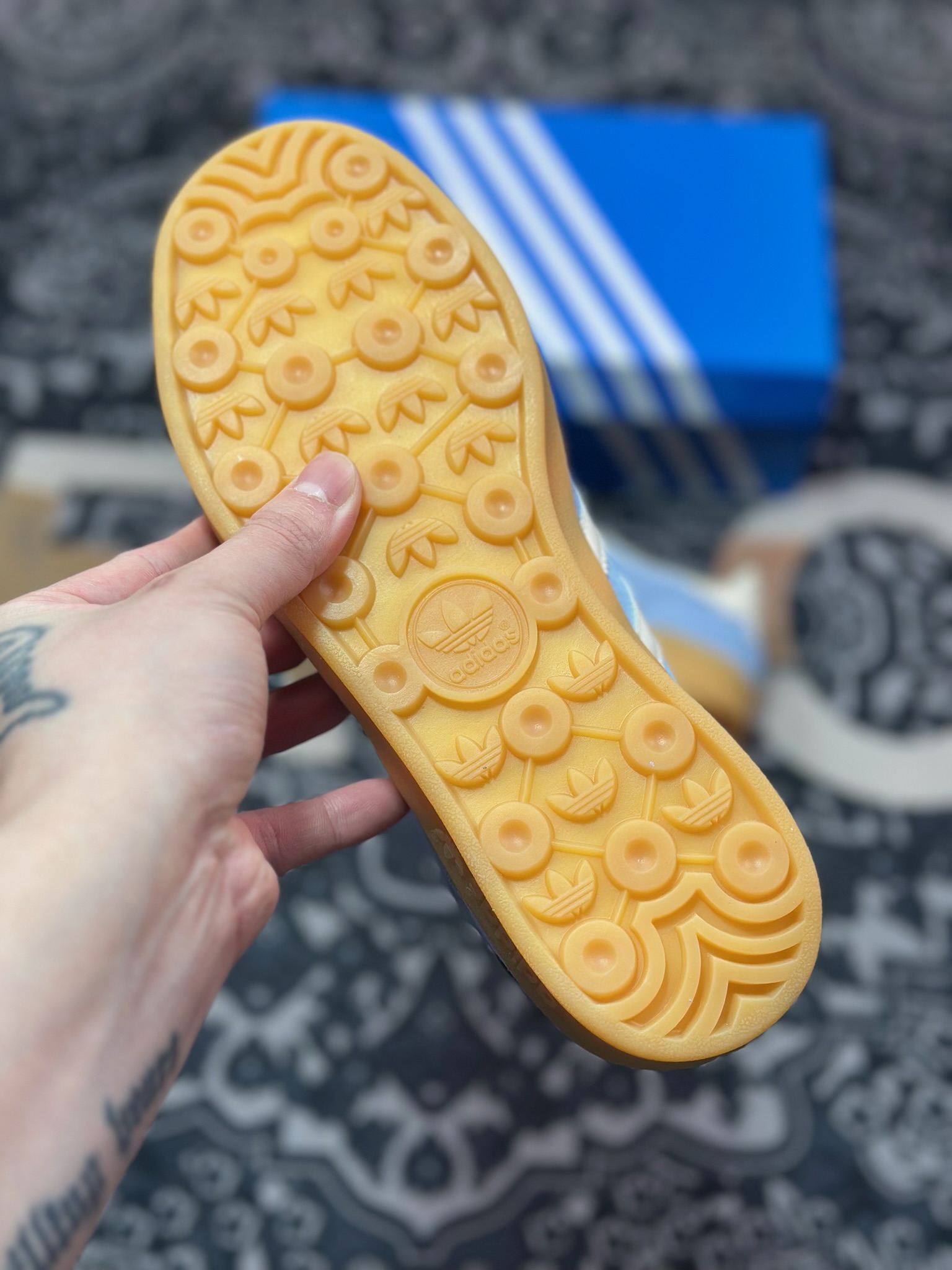 A6200  adidas originals Gazelle Indoor 蓝色   JR8029