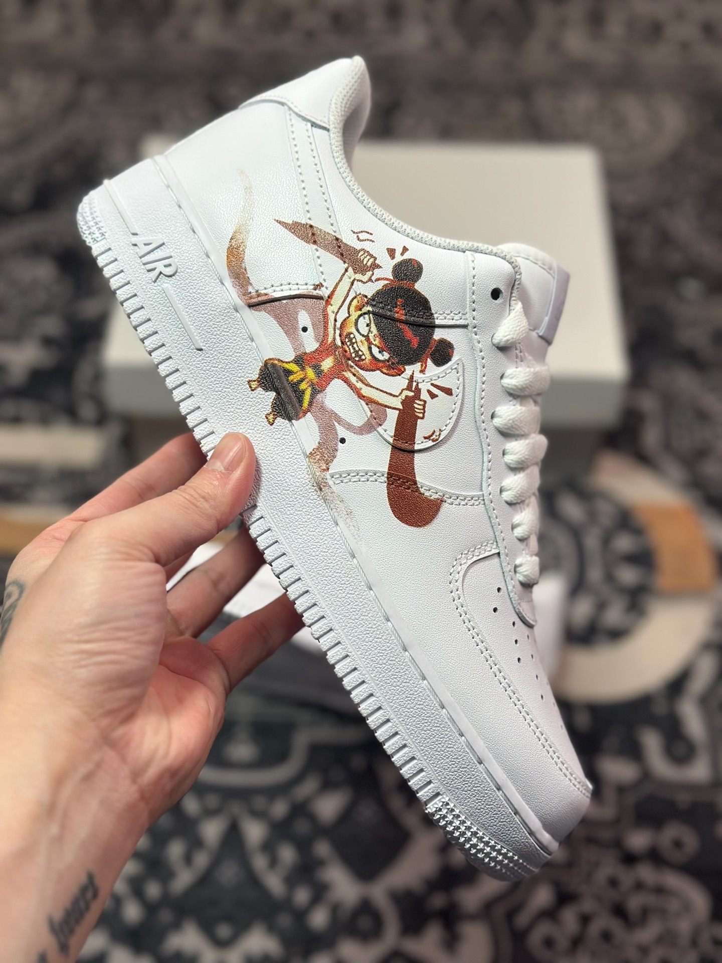 B0220  Nike Air Force 1 Low 哪吒   CW2288-111