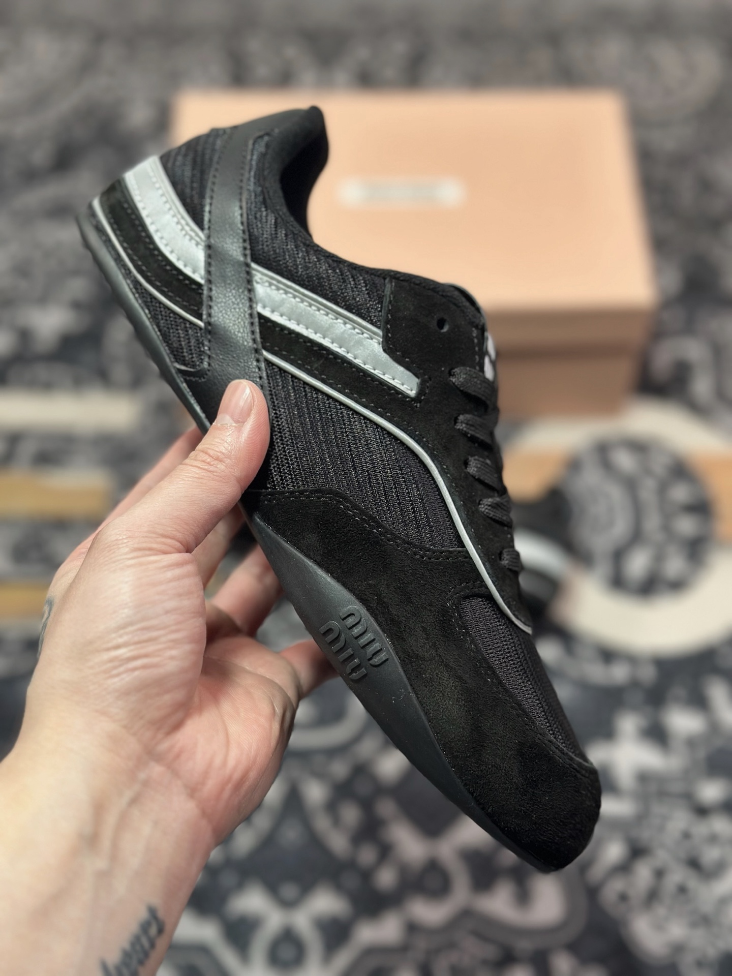 B5280  MiuMiu x New Balance 530 SL NB新百伦缪缪联名系列低帮经典复古休闲运动慢跑鞋