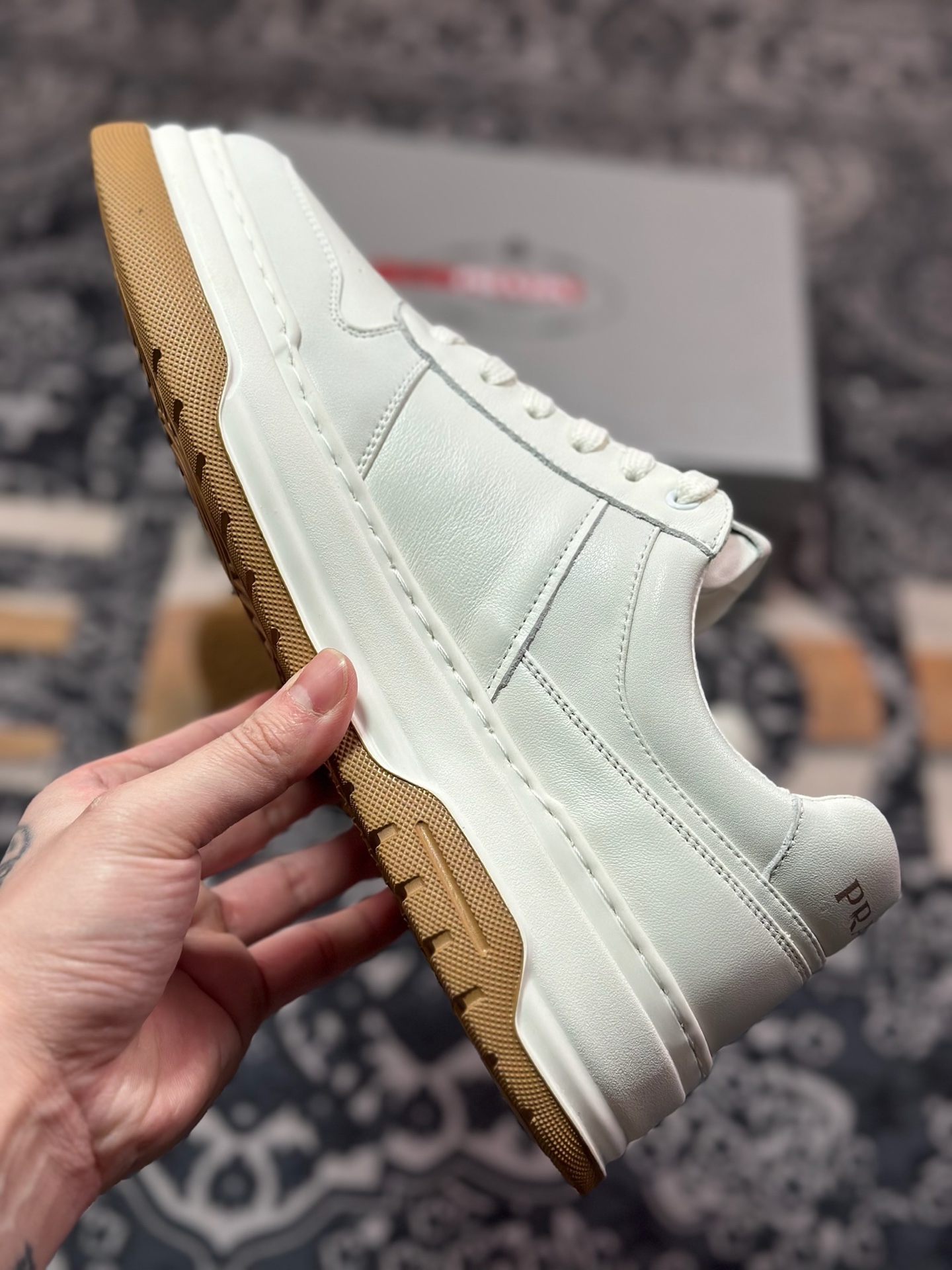 C6420  新货#意大利高奢品牌·普拉达Prada Cloudbust Thunder Low Sneakers 老爹百搭休闲运动男鞋系列