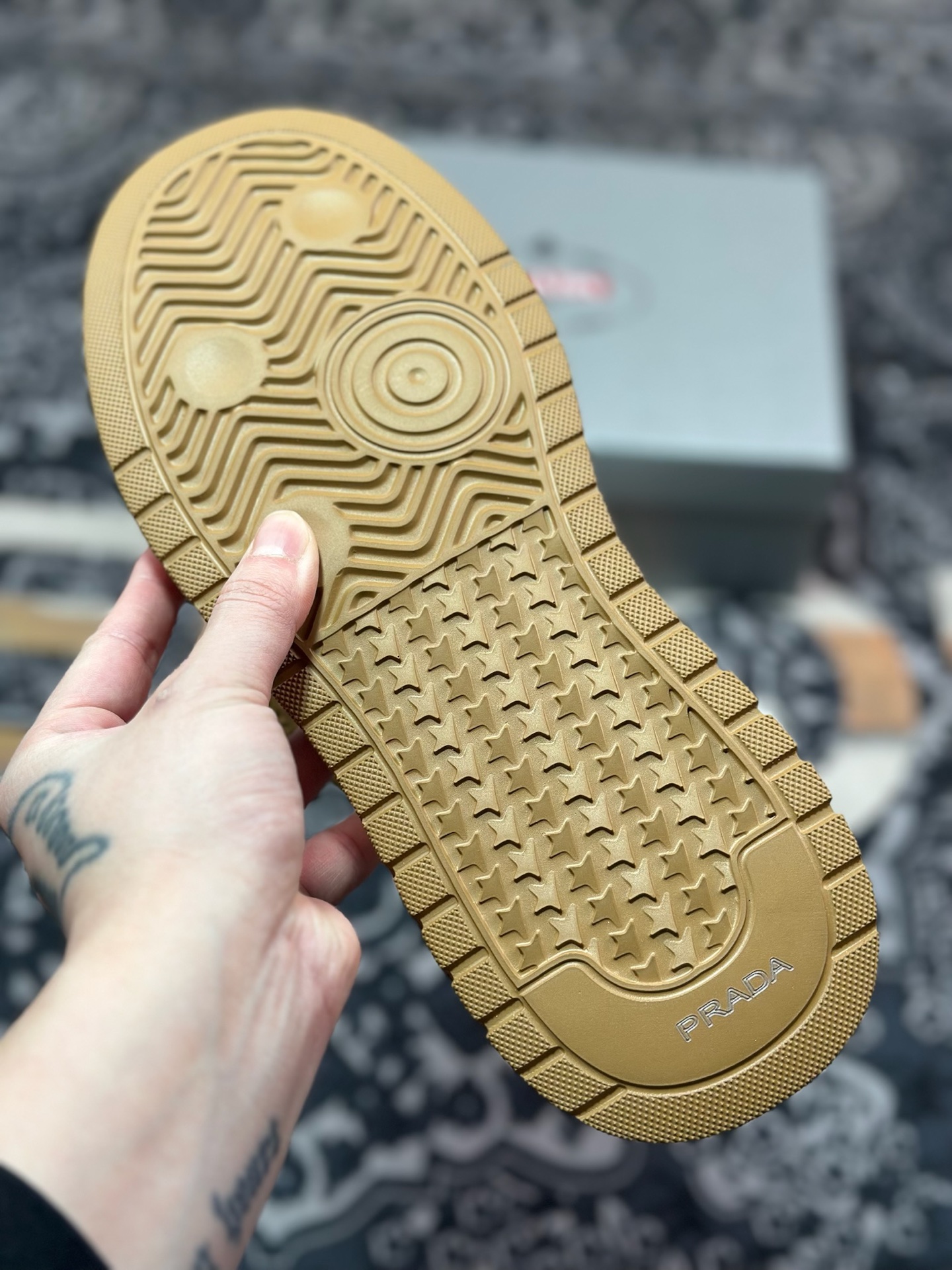 C6420  新货#意大利高奢品牌·普拉达Prada Cloudbust Thunder Low Sneakers 老爹百搭休闲运动男鞋系列