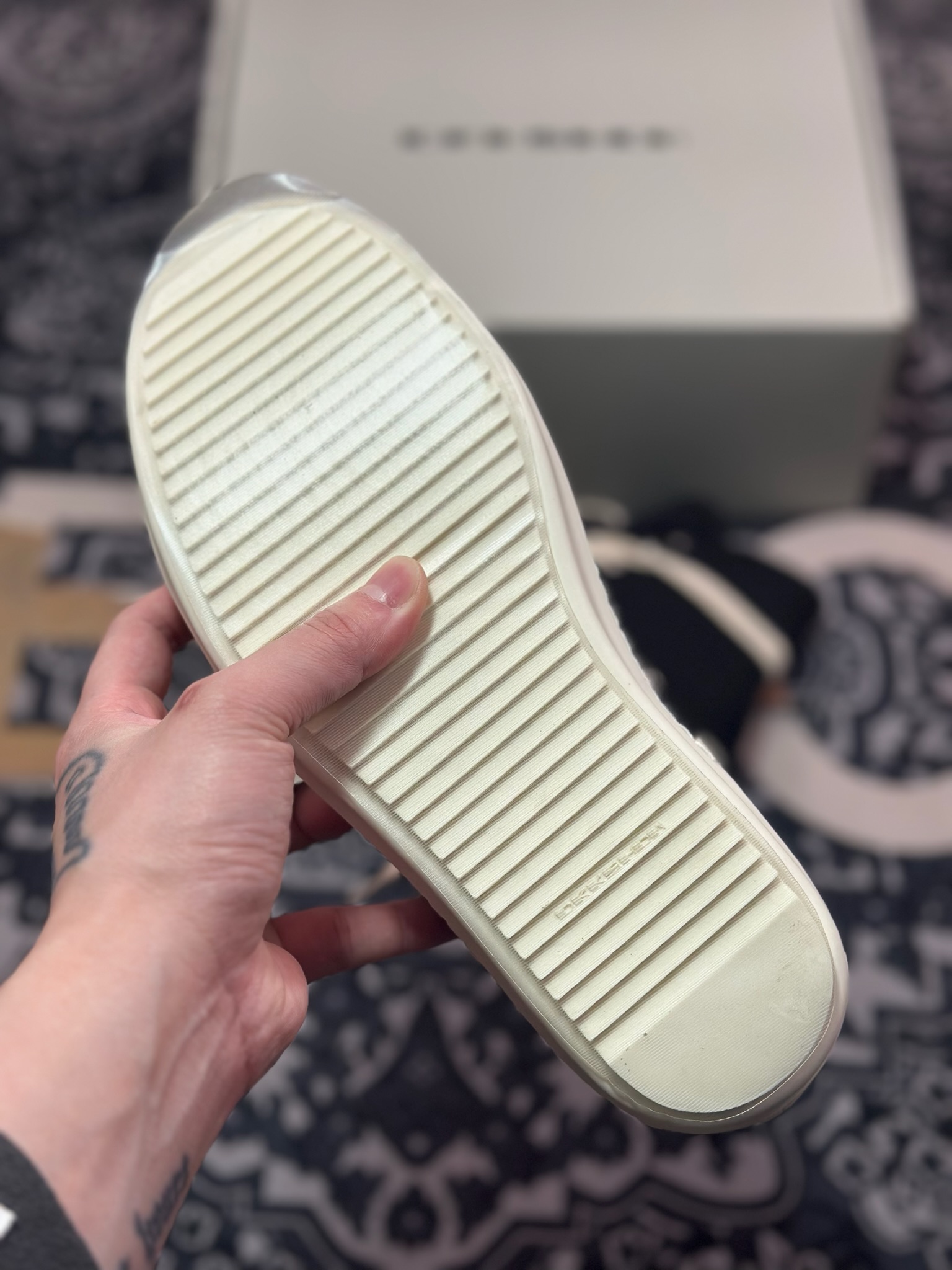D5500    优选 纯原版本 Rick Owens 瑞克 欧文斯 高帮休闲鞋