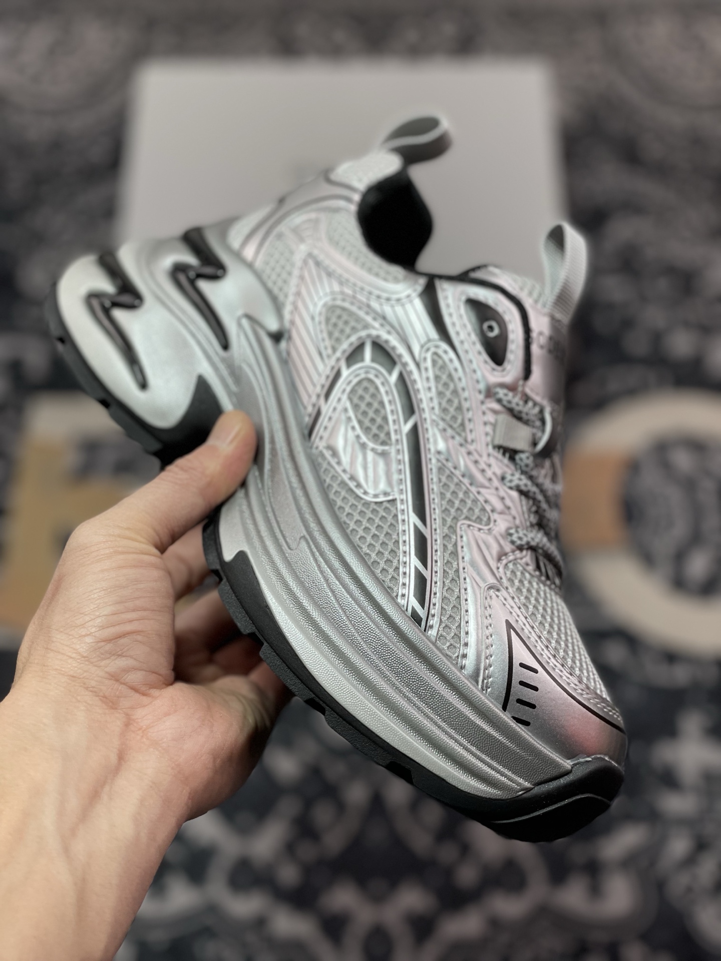 A9220  新货GG-CC Chunky Low白鹿同款休闲运动厚底增高老爹鞋系列