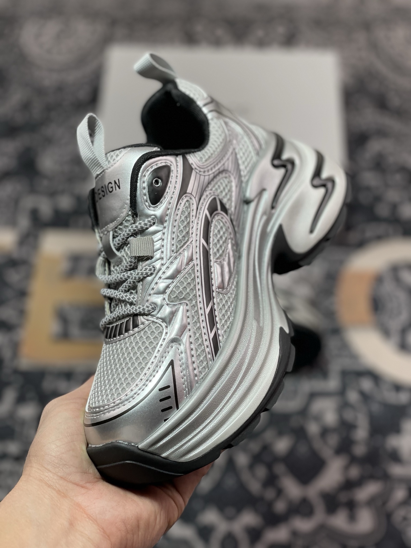 A9220  新货GG-CC Chunky Low白鹿同款休闲运动厚底增高老爹鞋系列