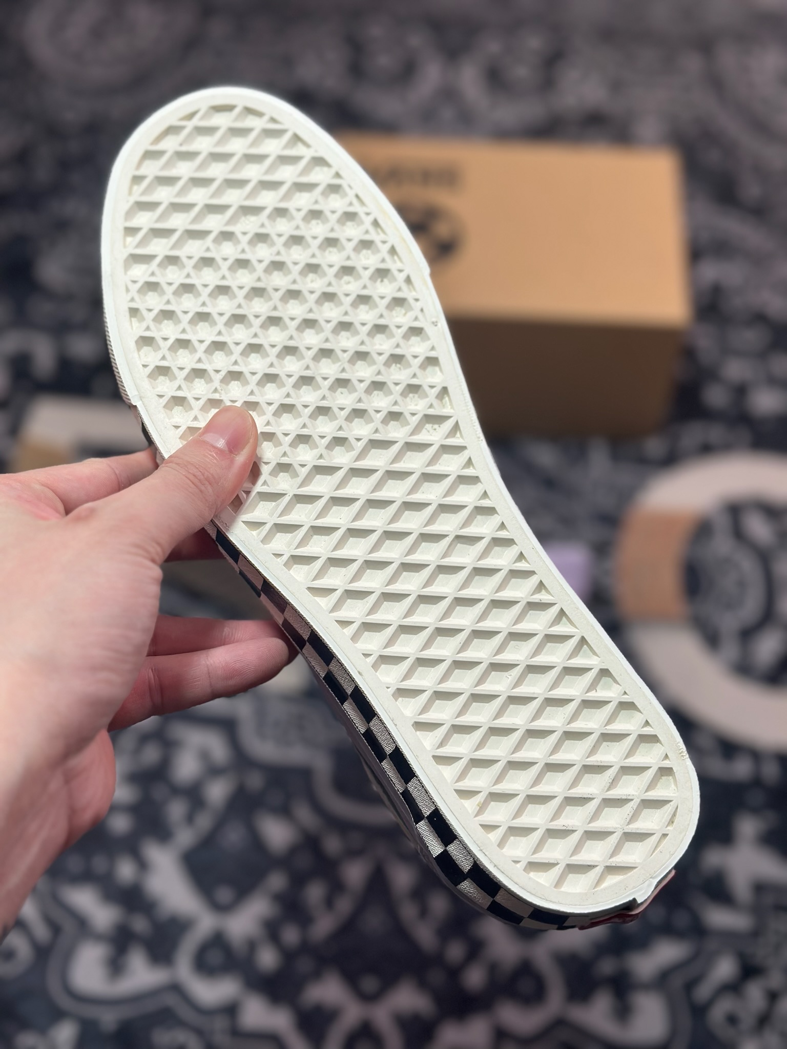 A3150   Vans Old Skool Reissue 136 紫色棋盘