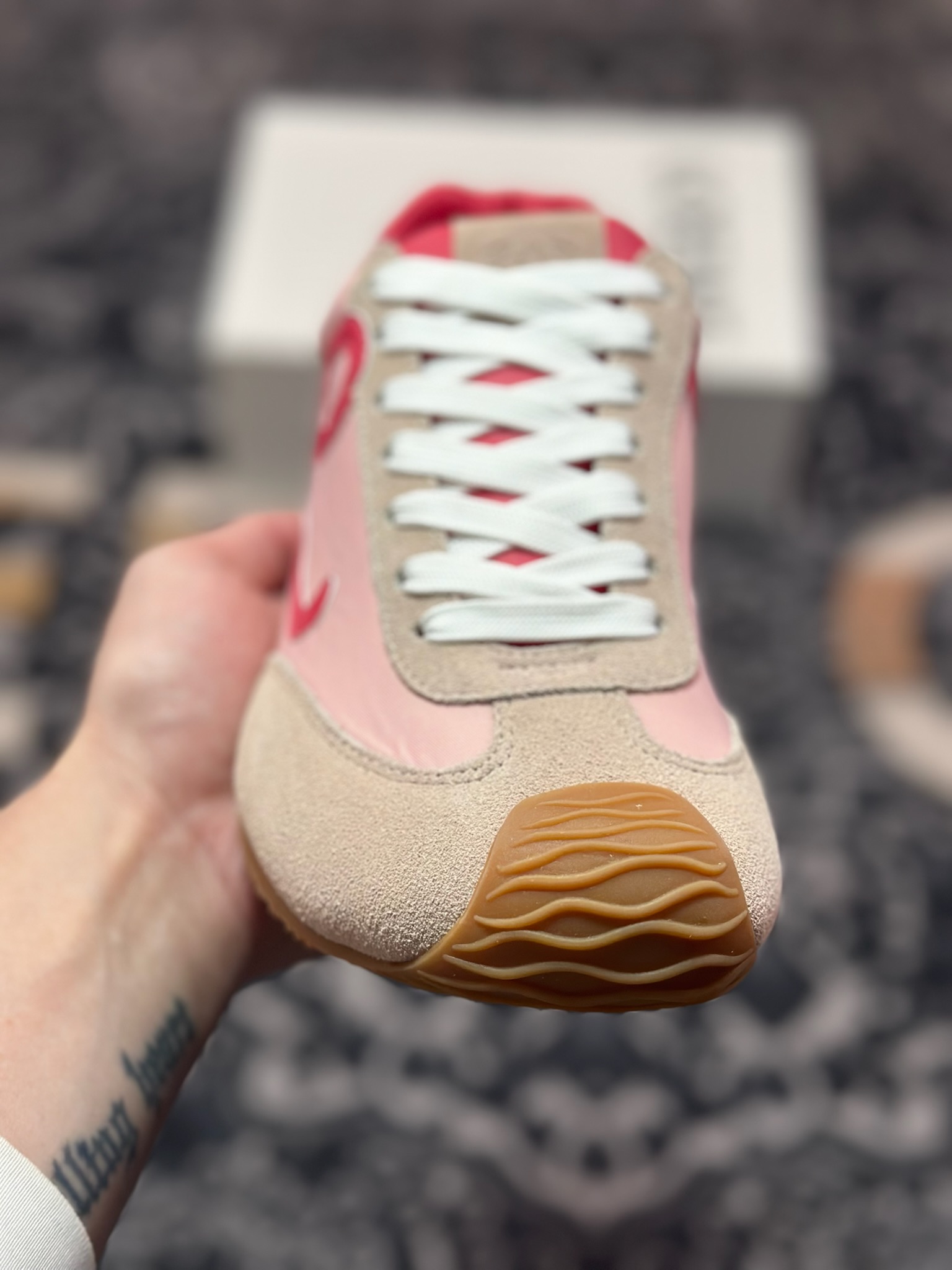 B9320  优选 原装级别# Loewe 罗意威 Ballet Runner 25ss巴黎时装周 复古运动鞋