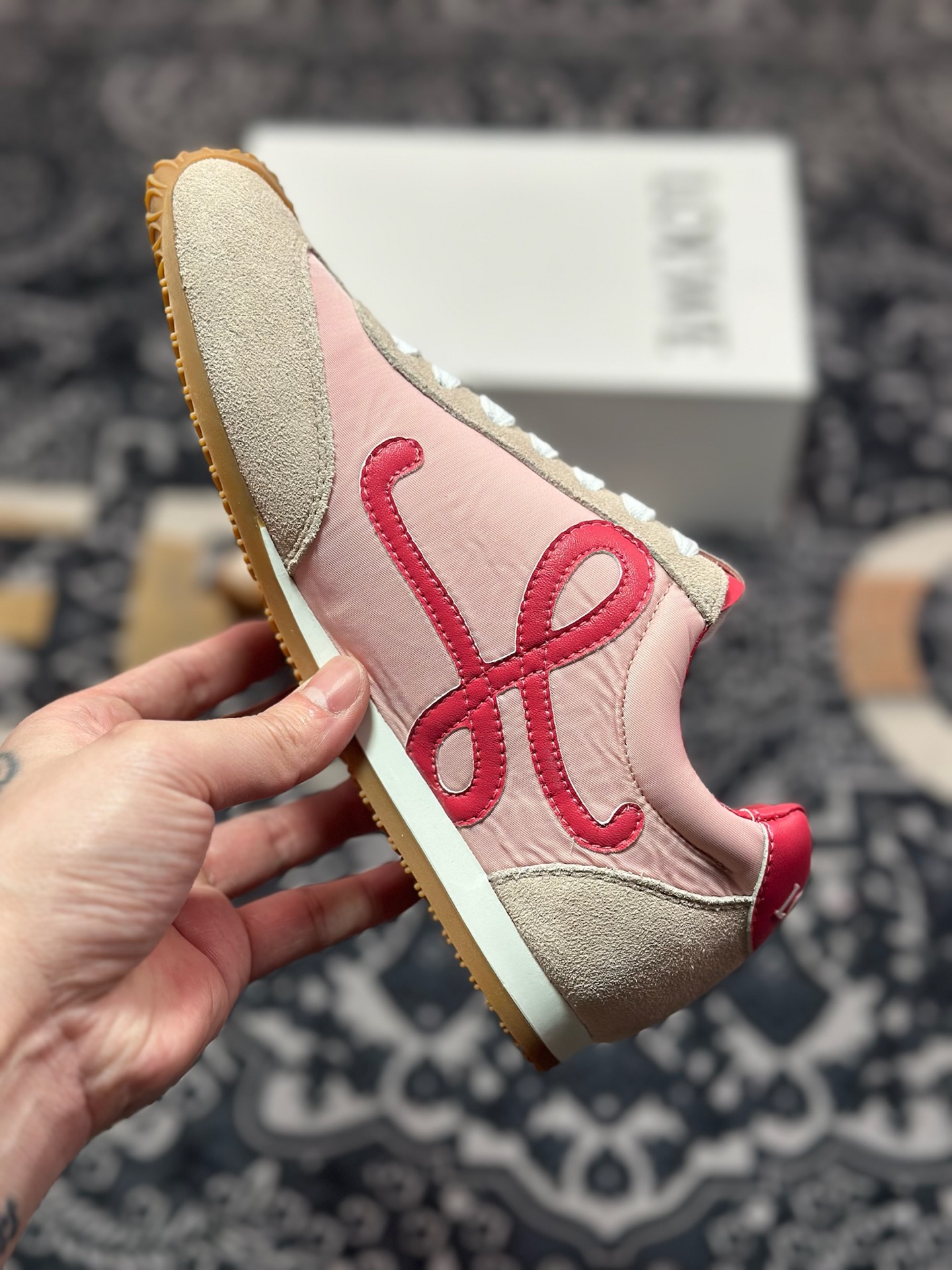 B9320  优选 原装级别# Loewe 罗意威 Ballet Runner 25ss巴黎时装周 复古运动鞋