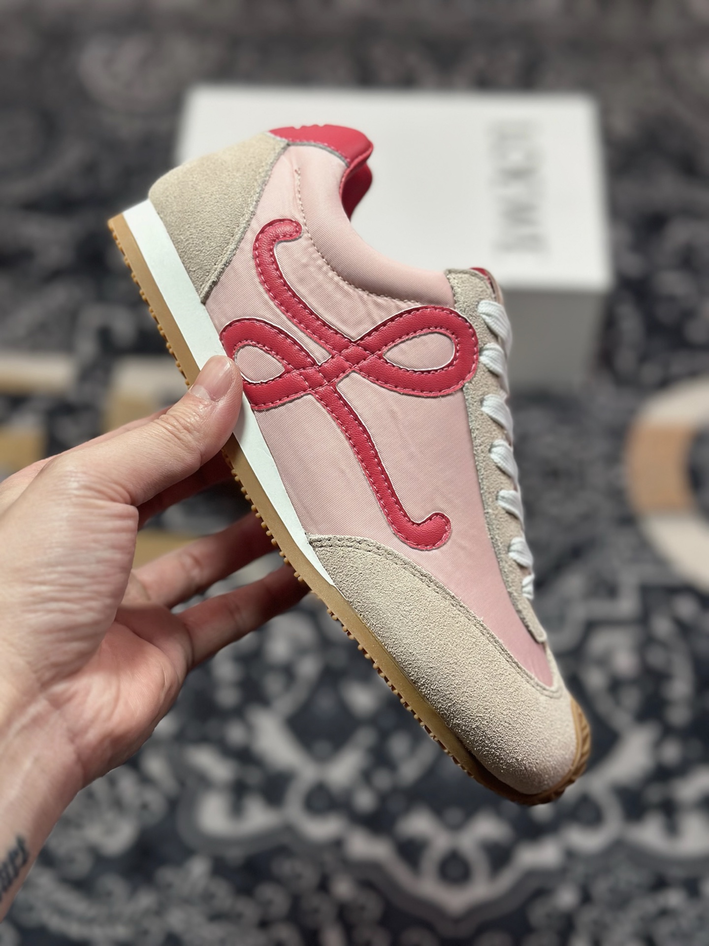 B9320  优选 原装级别# Loewe 罗意威 Ballet Runner 25ss巴黎时装周 复古运动鞋