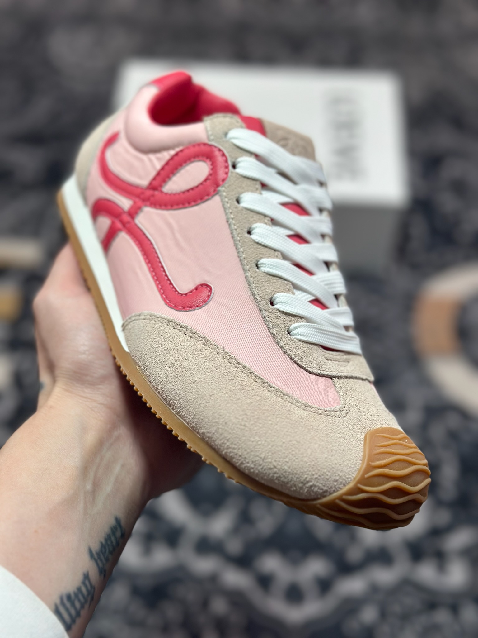 B9320  优选 原装级别# Loewe 罗意威 Ballet Runner 25ss巴黎时装周 复古运动鞋