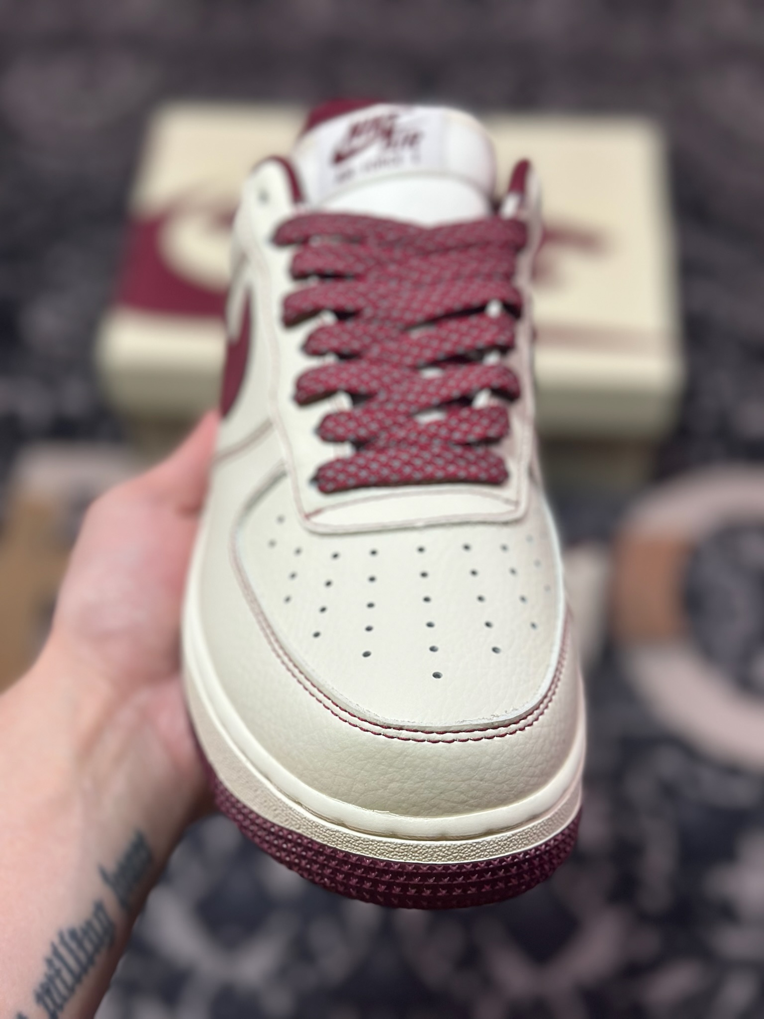B0220  原装级别Nike Air Force 1 Low UN联名  UN2395-523