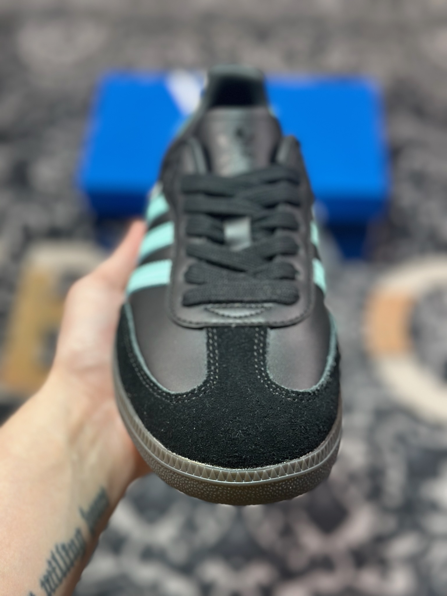 A4160  Adidas Samba OG 复古桑巴板鞋   JR7109