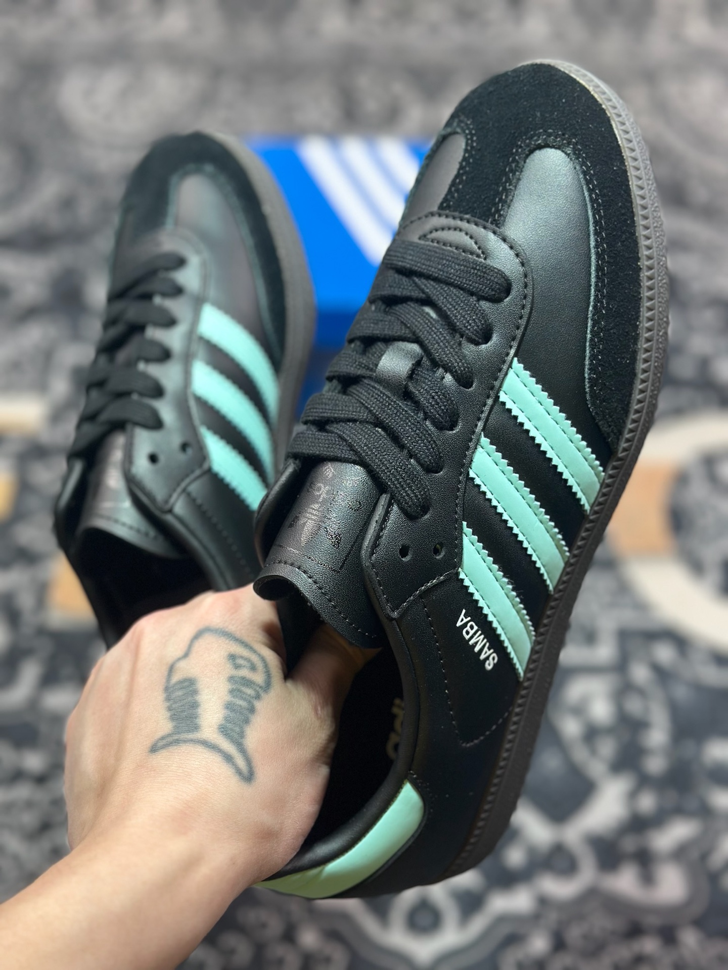 A4160  Adidas Samba OG 复古桑巴板鞋   JR7109