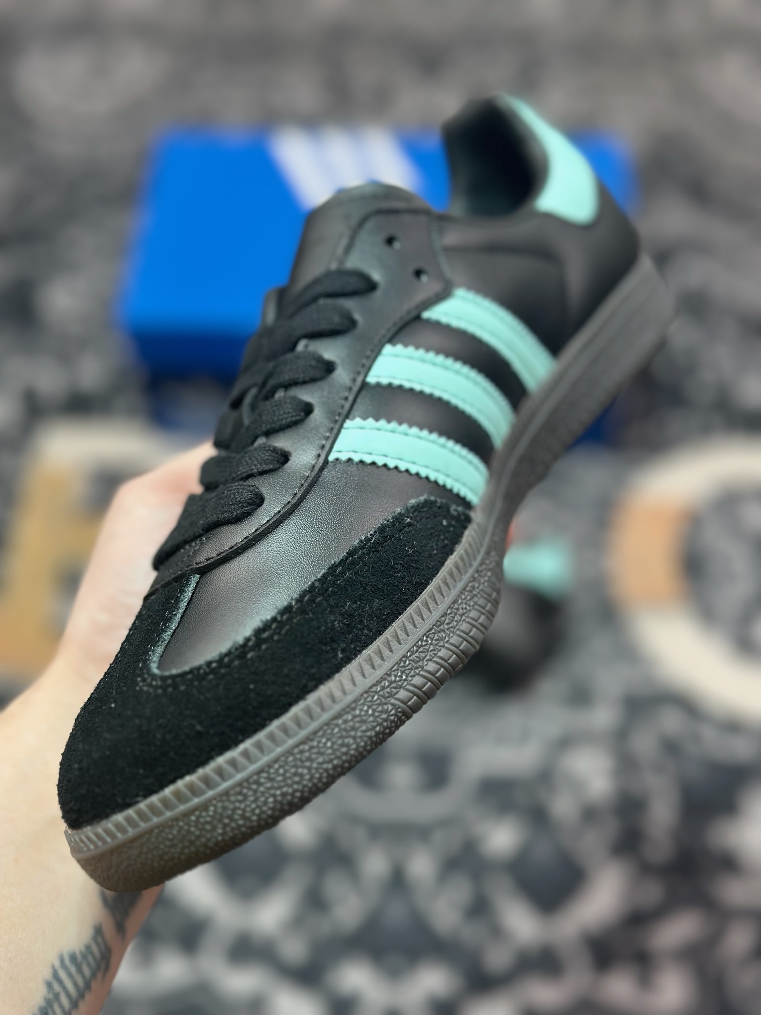 A4160  Adidas Samba OG 复古桑巴板鞋   JR7109
