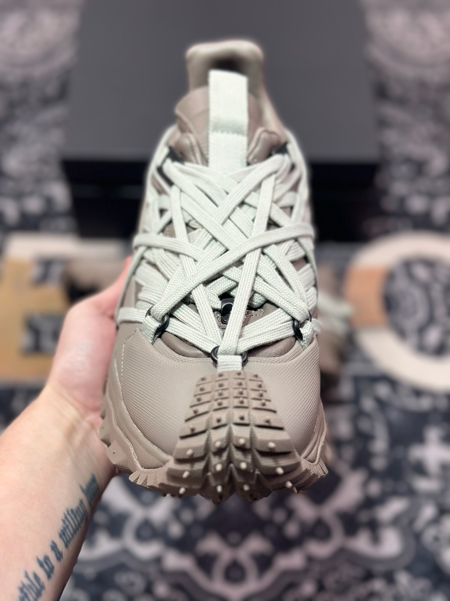 E0550  优选 原装级别Rick Owens x Moncler 盟可睐/蒙口 Trailgrip 瑞克欧文斯 蒙口联名款