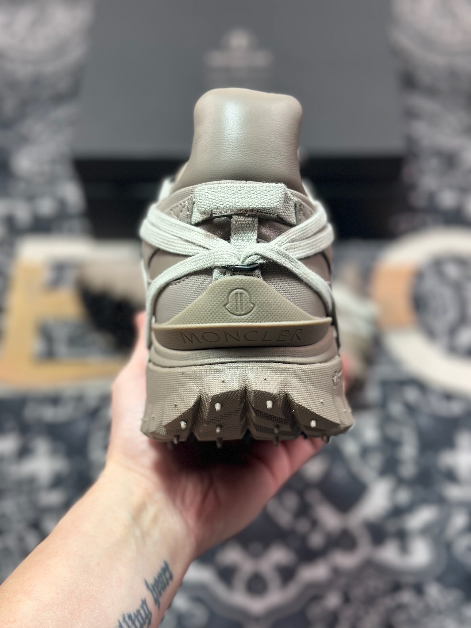 E0550  优选 原装级别Rick Owens x Moncler 盟可睐/蒙口 Trailgrip 瑞克欧文斯 蒙口联名款