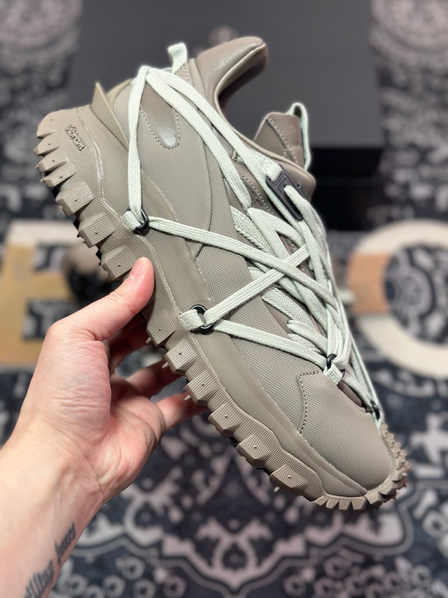 E0550  优选 原装级别Rick Owens x Moncler 盟可睐/蒙口 Trailgrip 瑞克欧文斯 蒙口联名款