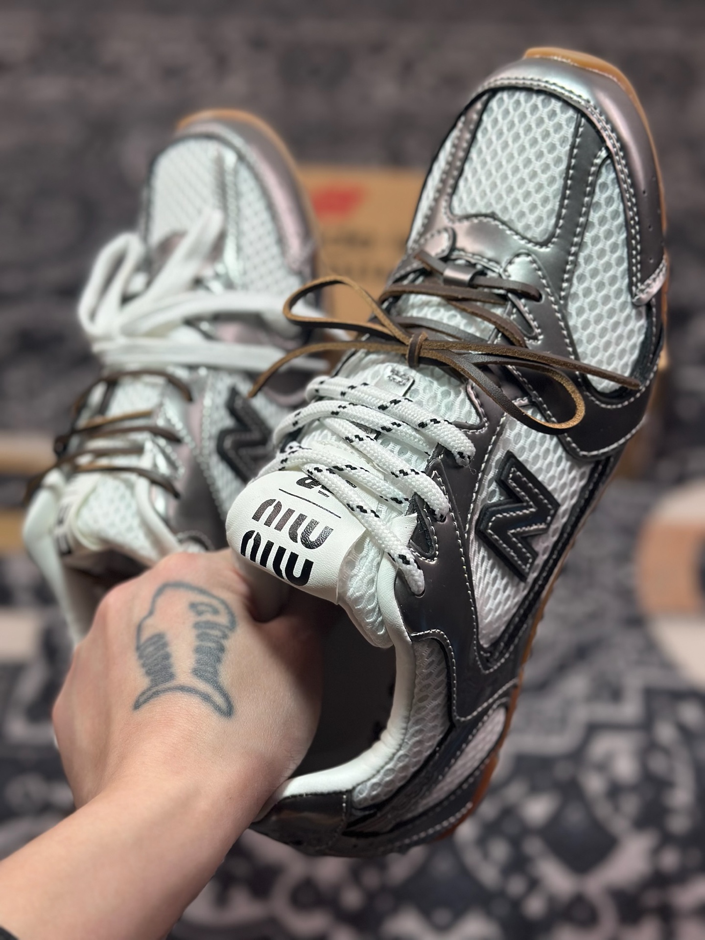 A7200  Miumiu x New Balance NB530 新百伦缪缪联名款复古运动鞋