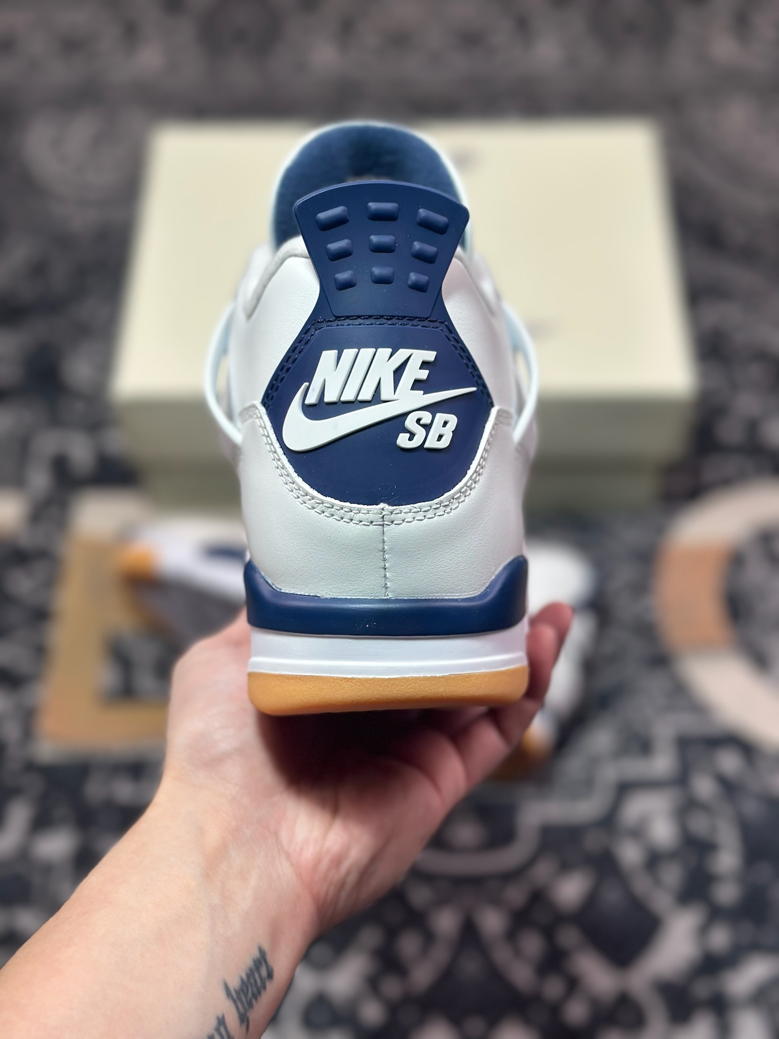 C0360  Air Jordan 4 Retro 乔丹四代“NET”  白蓝   DR5415-100