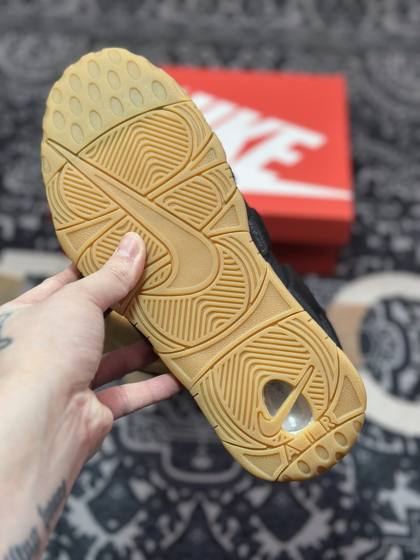 B4260  NK Air More Uptempo Low 大AIR皮蓬复古篮球鞋 FZ3055-003