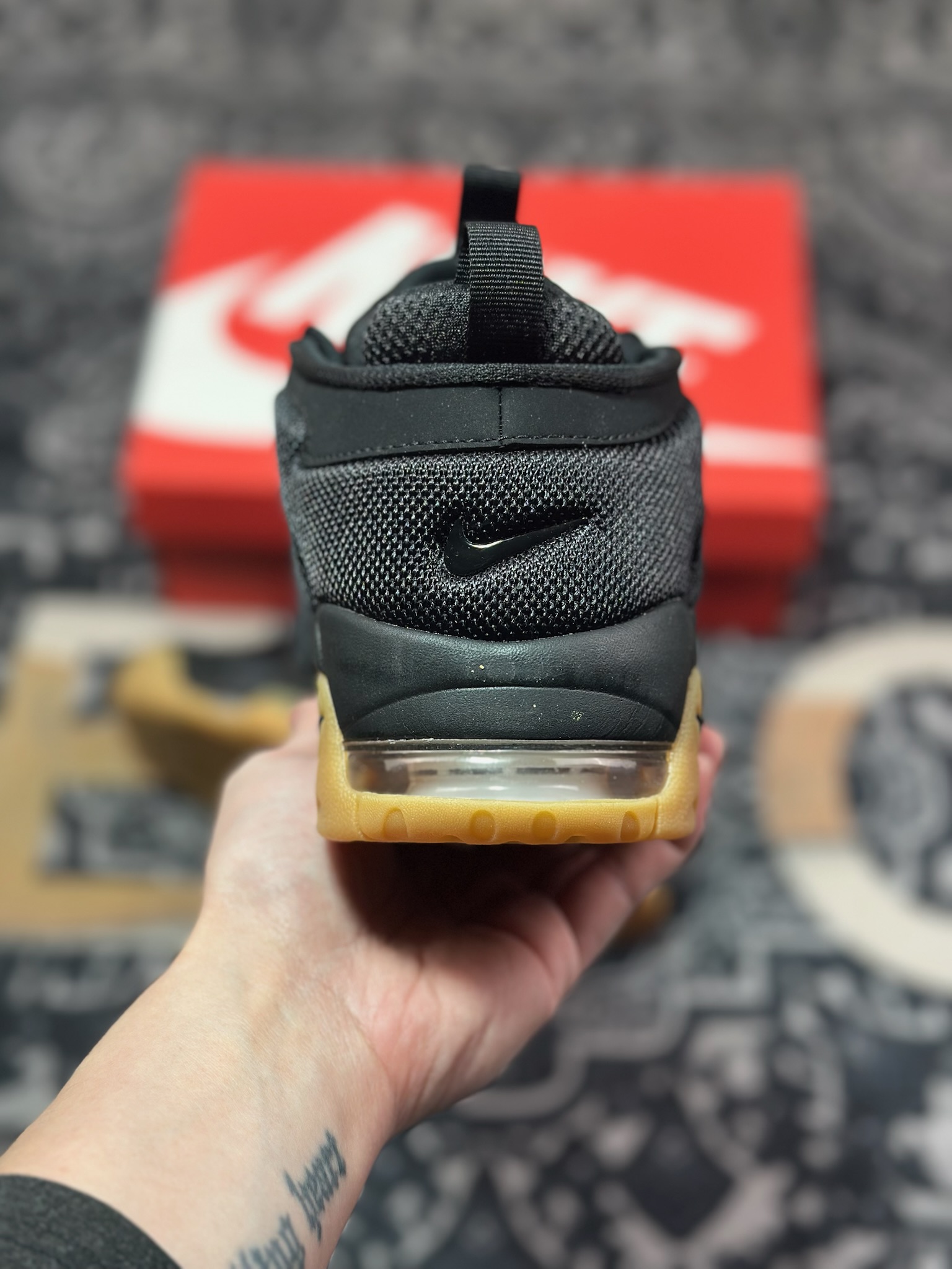 B4260  NK Air More Uptempo Low 大AIR皮蓬复古篮球鞋 FZ3055-003