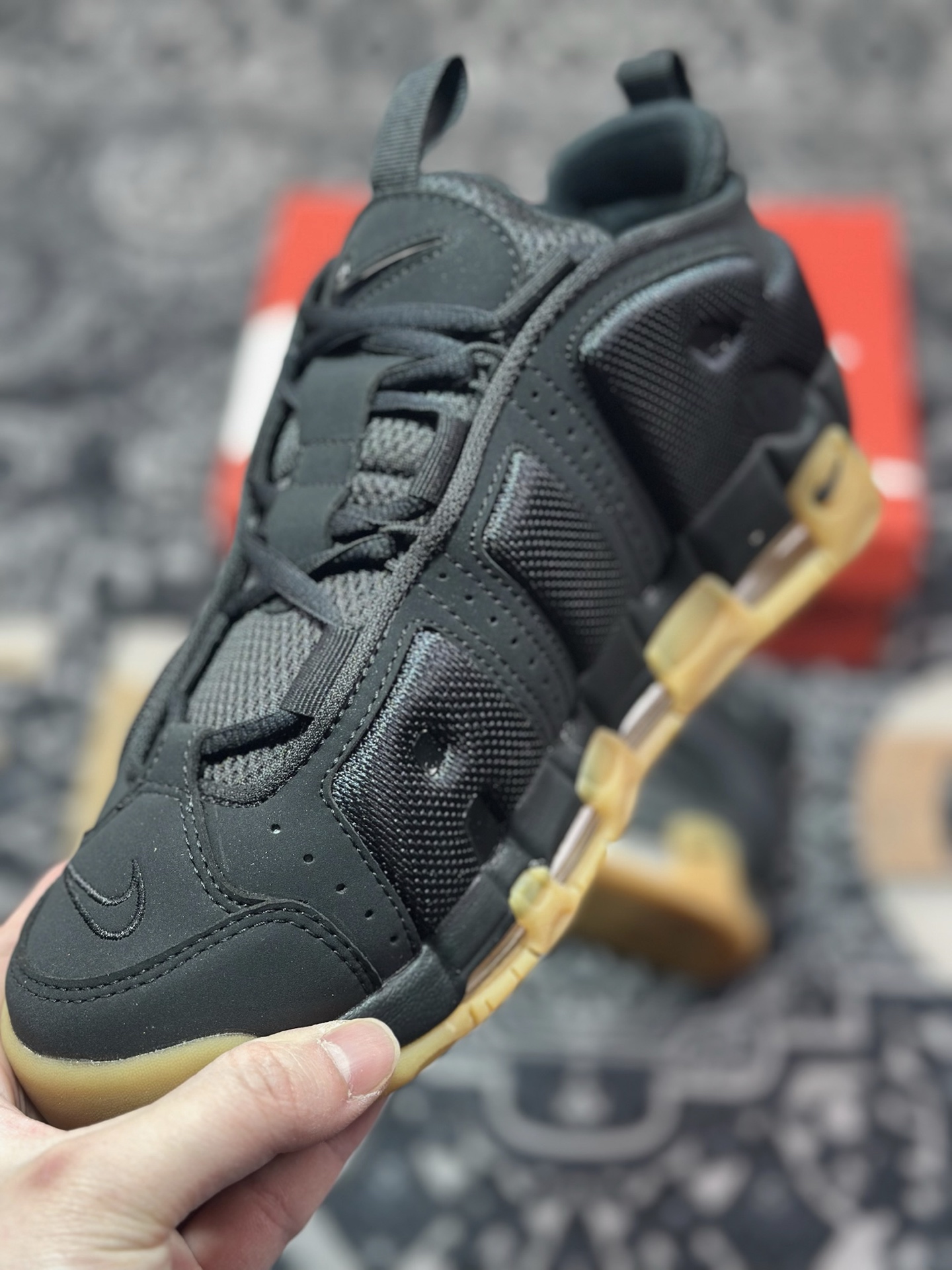 B4260  NK Air More Uptempo Low 大AIR皮蓬复古篮球鞋 FZ3055-003