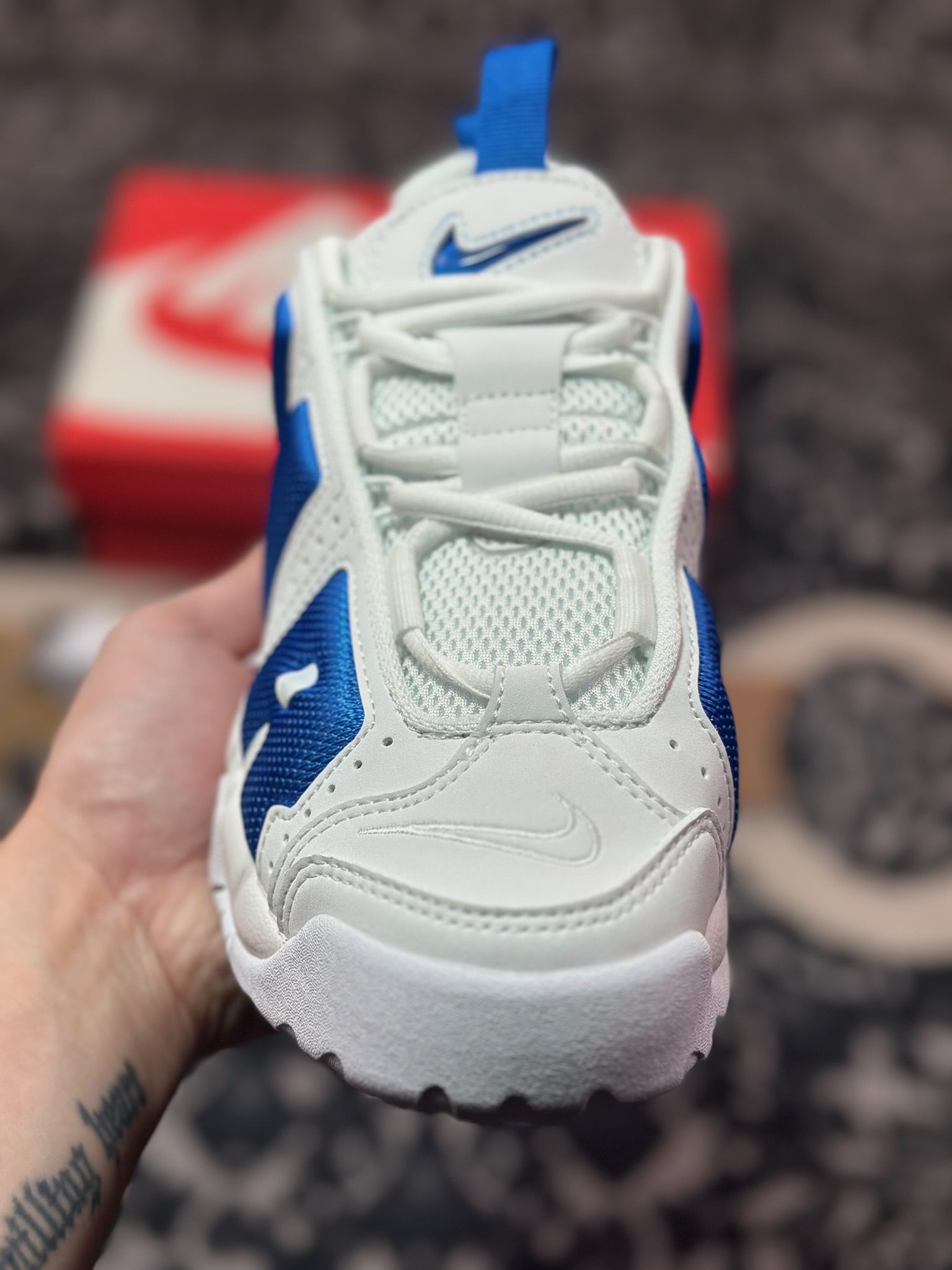 B4260  NK Air More Uptempo Low 大AIR皮蓬复古篮球鞋 FZ3055-101