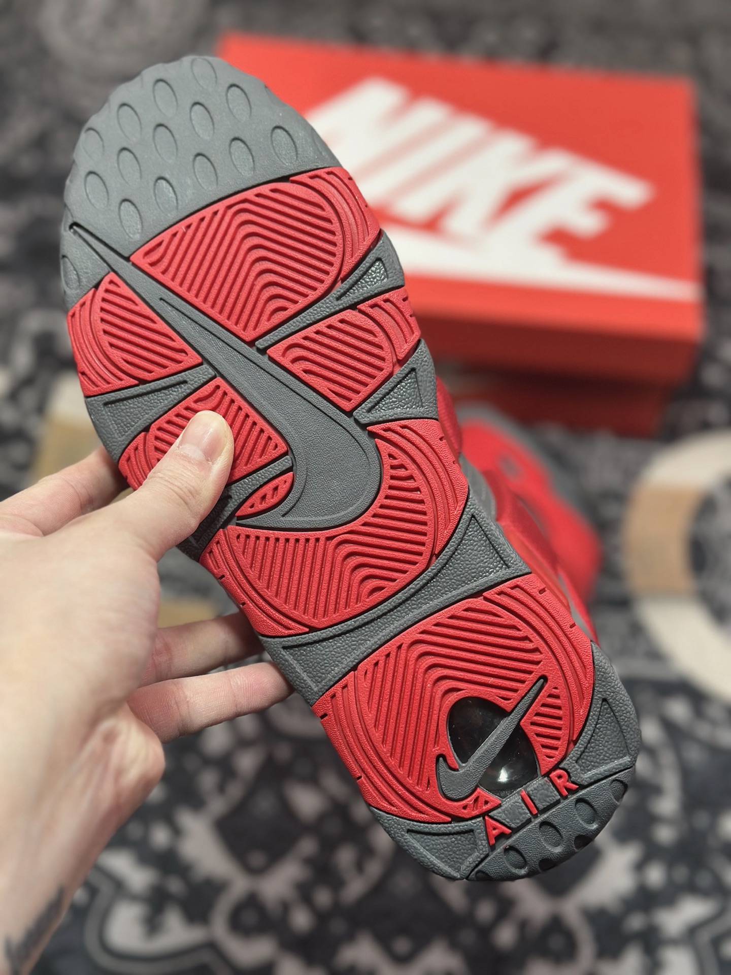 B4260  NK Air More Uptempo Low 大AIR皮蓬复古篮球鞋 FZ3055-002