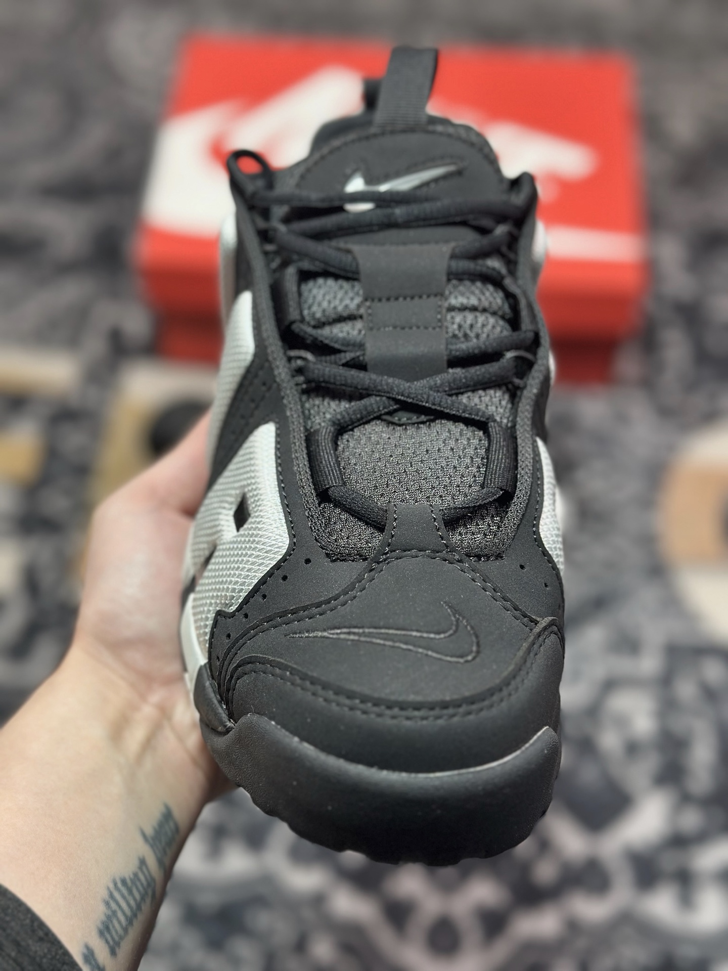 B4260  NK Air More Uptempo Low 大AIR皮蓬复古篮球鞋 FZ3055-001