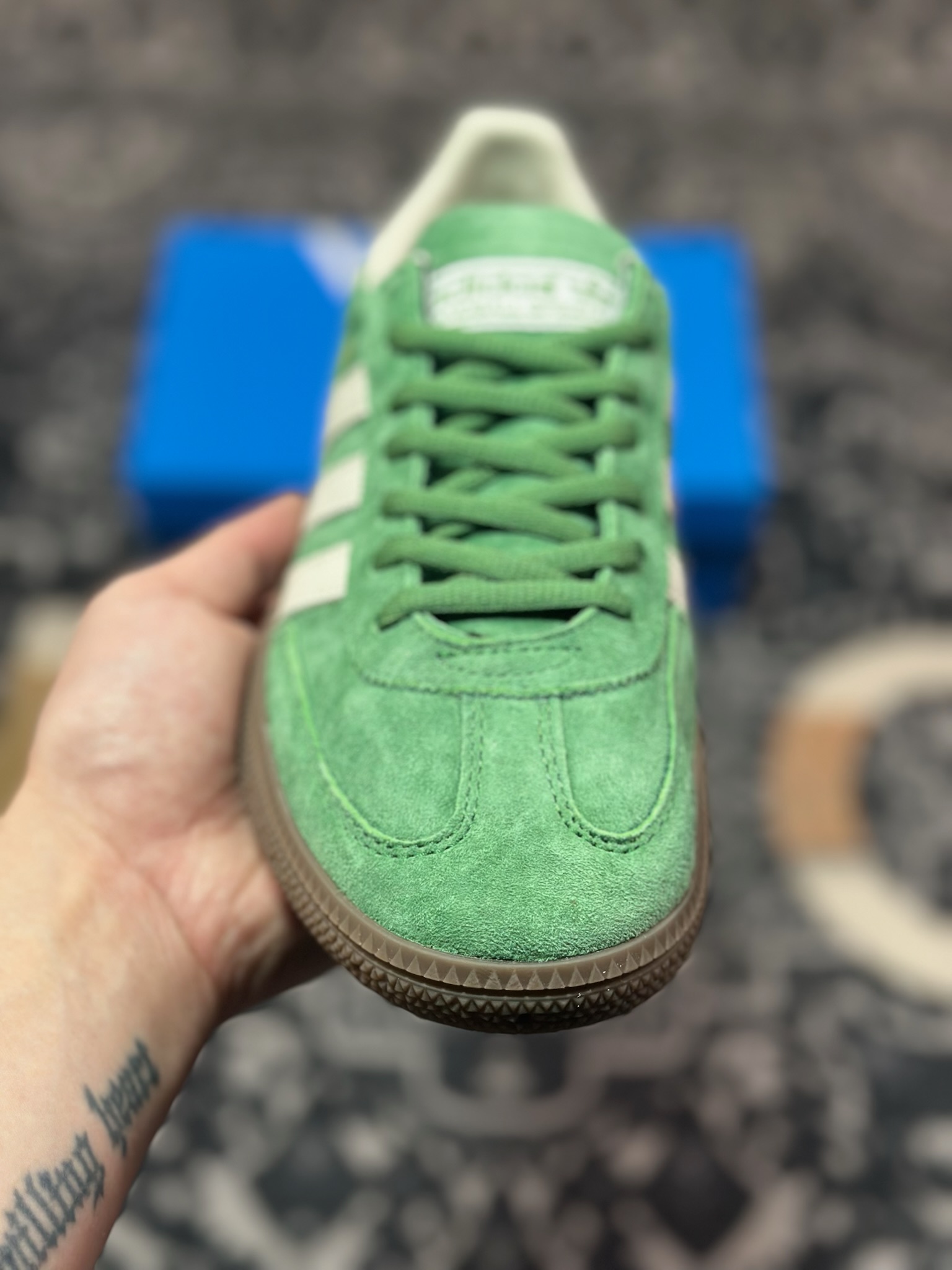 A4160  AD Originals Handball Spzl 绿白  IG6192