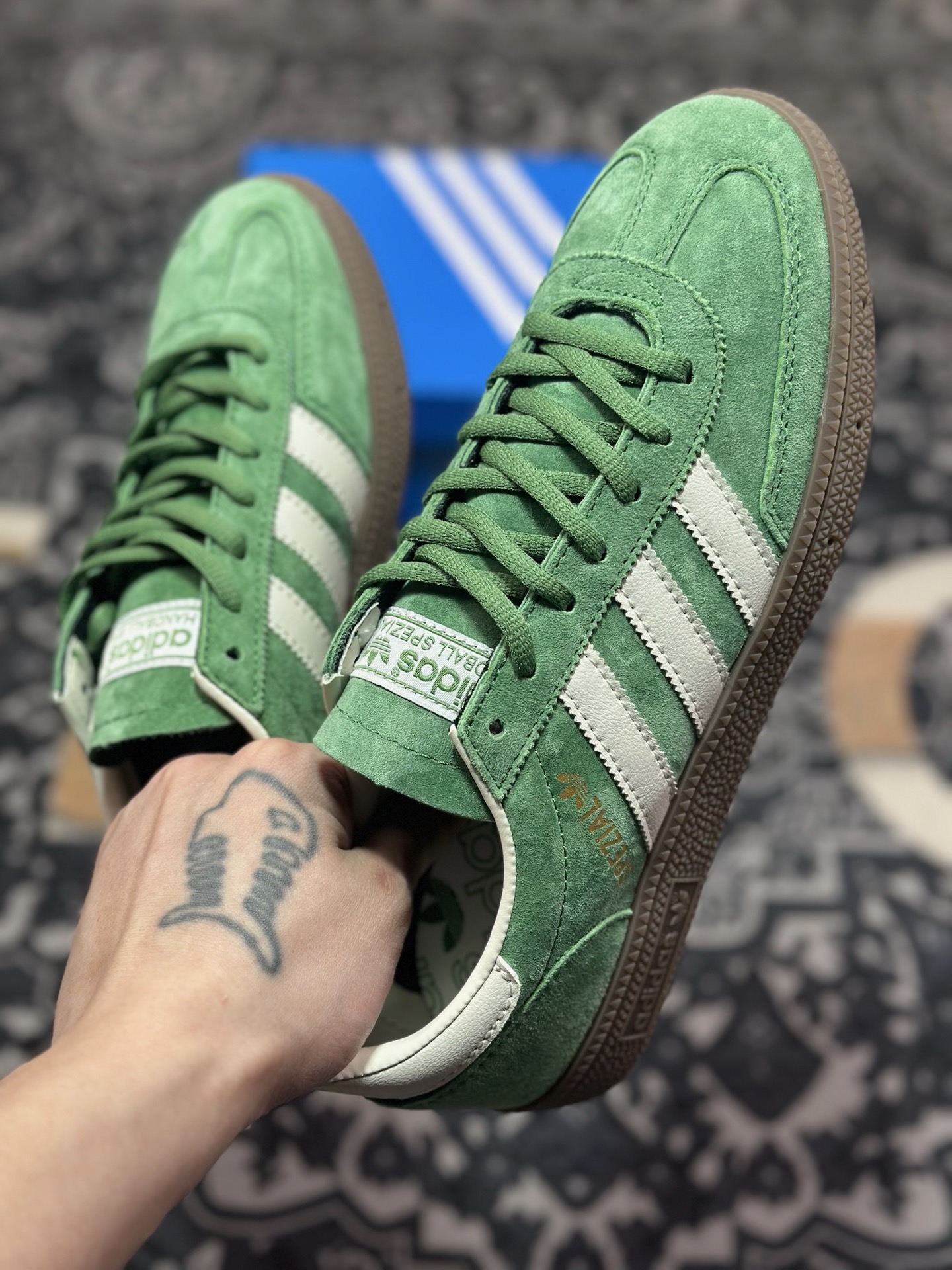 A4160  AD Originals Handball Spzl 绿白  IG6192