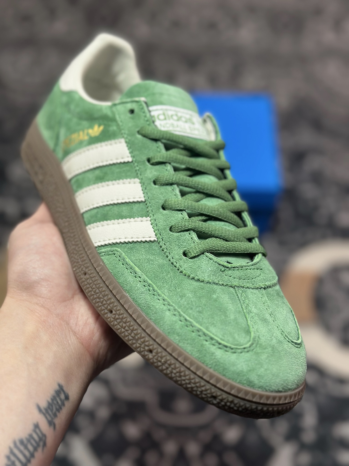 A4160  AD Originals Handball Spzl 绿白  IG6192