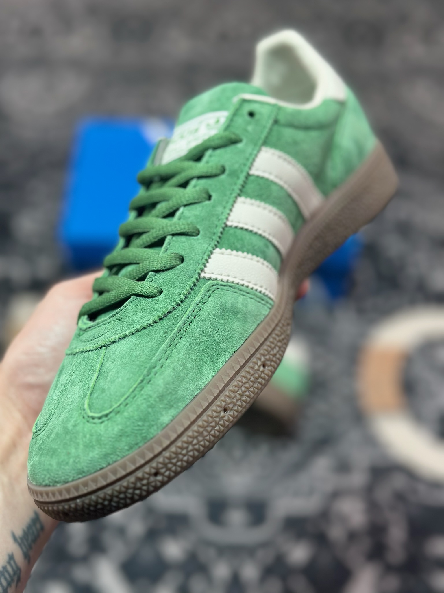 A4160  AD Originals Handball Spzl 绿白  IG6192