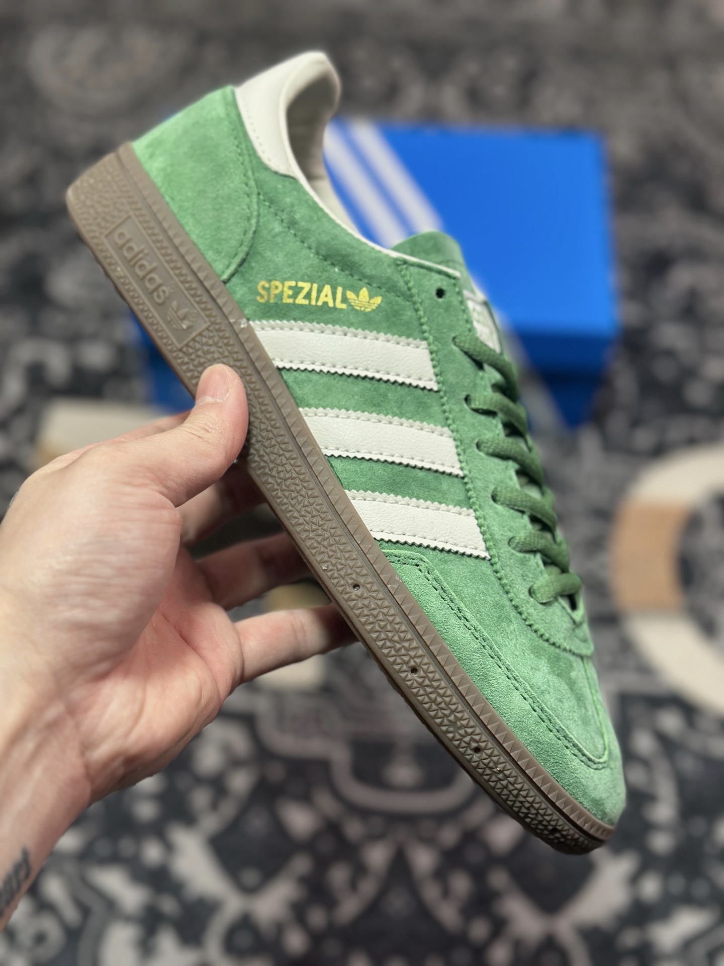 A4160  AD Originals Handball Spzl 绿白  IG6192