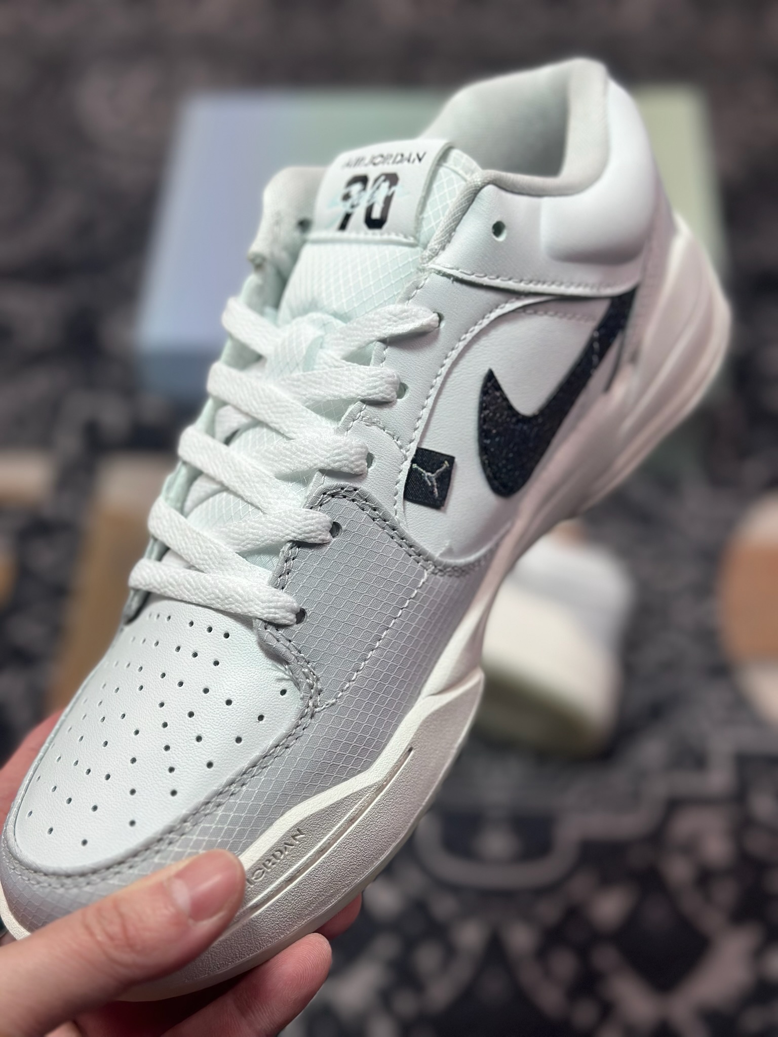 Air Jordan Stadium 90 CNY 蛇年白色 复古耐磨低帮休闲跑步鞋 HV4092-100