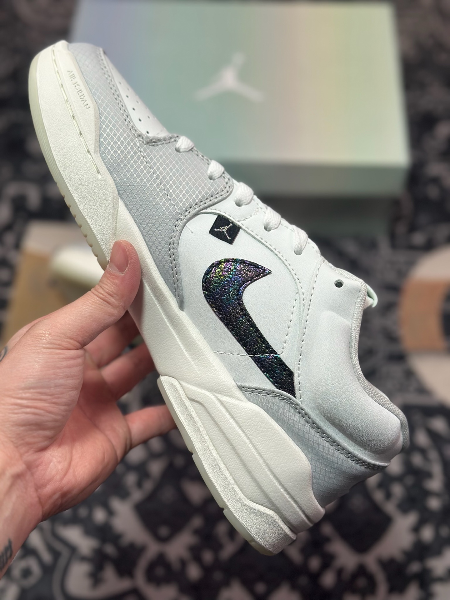 Air Jordan Stadium 90 CNY 蛇年白色 复古耐磨低帮休闲跑步鞋 HV4092-100