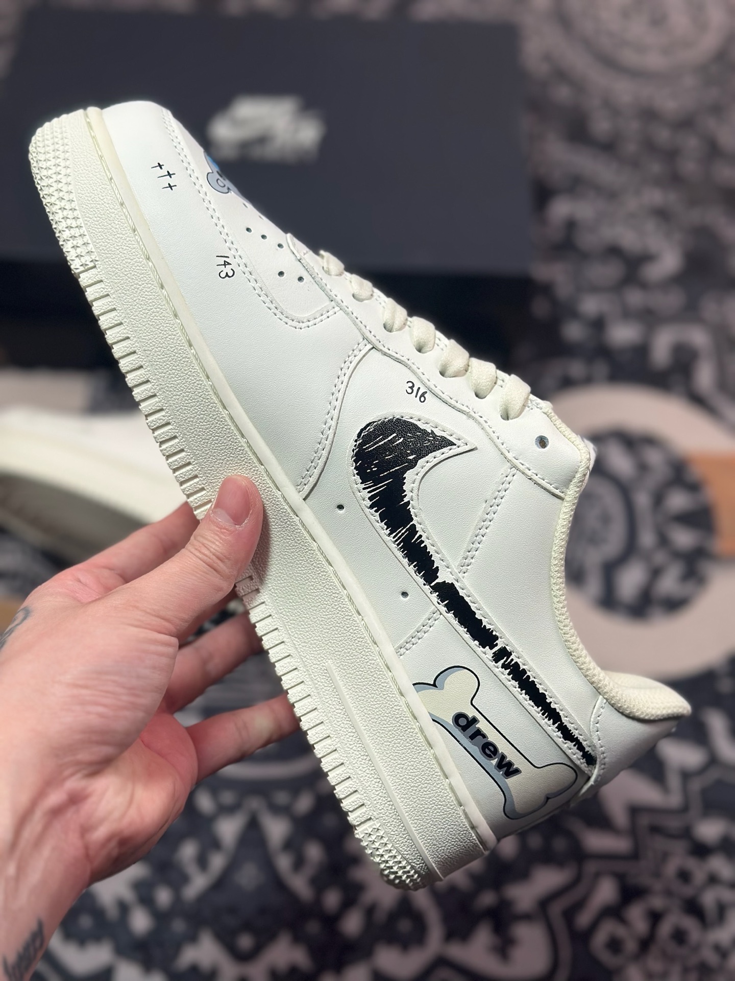 A8200  Nike Air Force 1 Low Drew联名  CW2288-663
