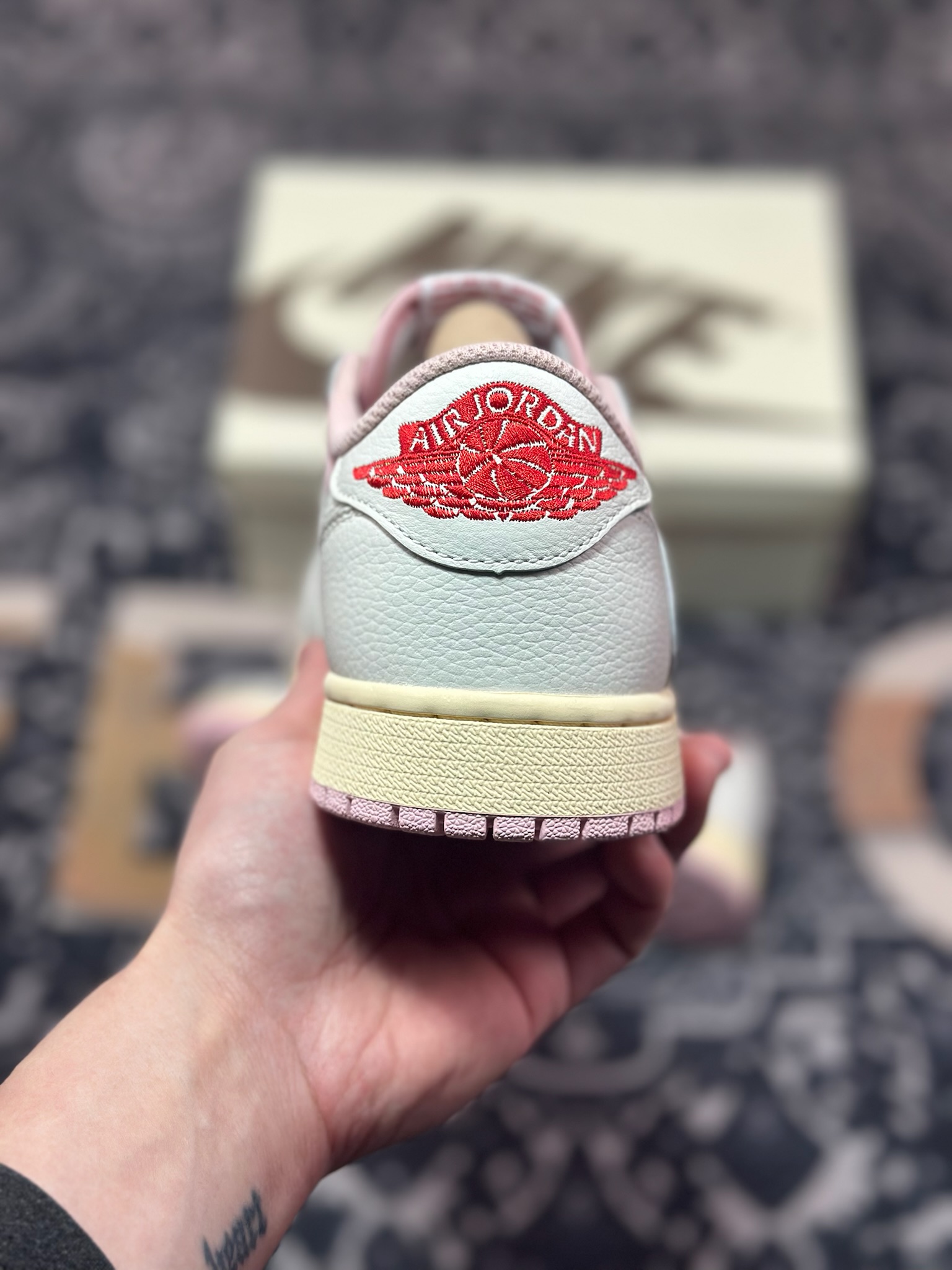 C6400    优选 Travis Scott x Air Jordan 1 AJ1乔1 TS联名倒钩 DM7866-600