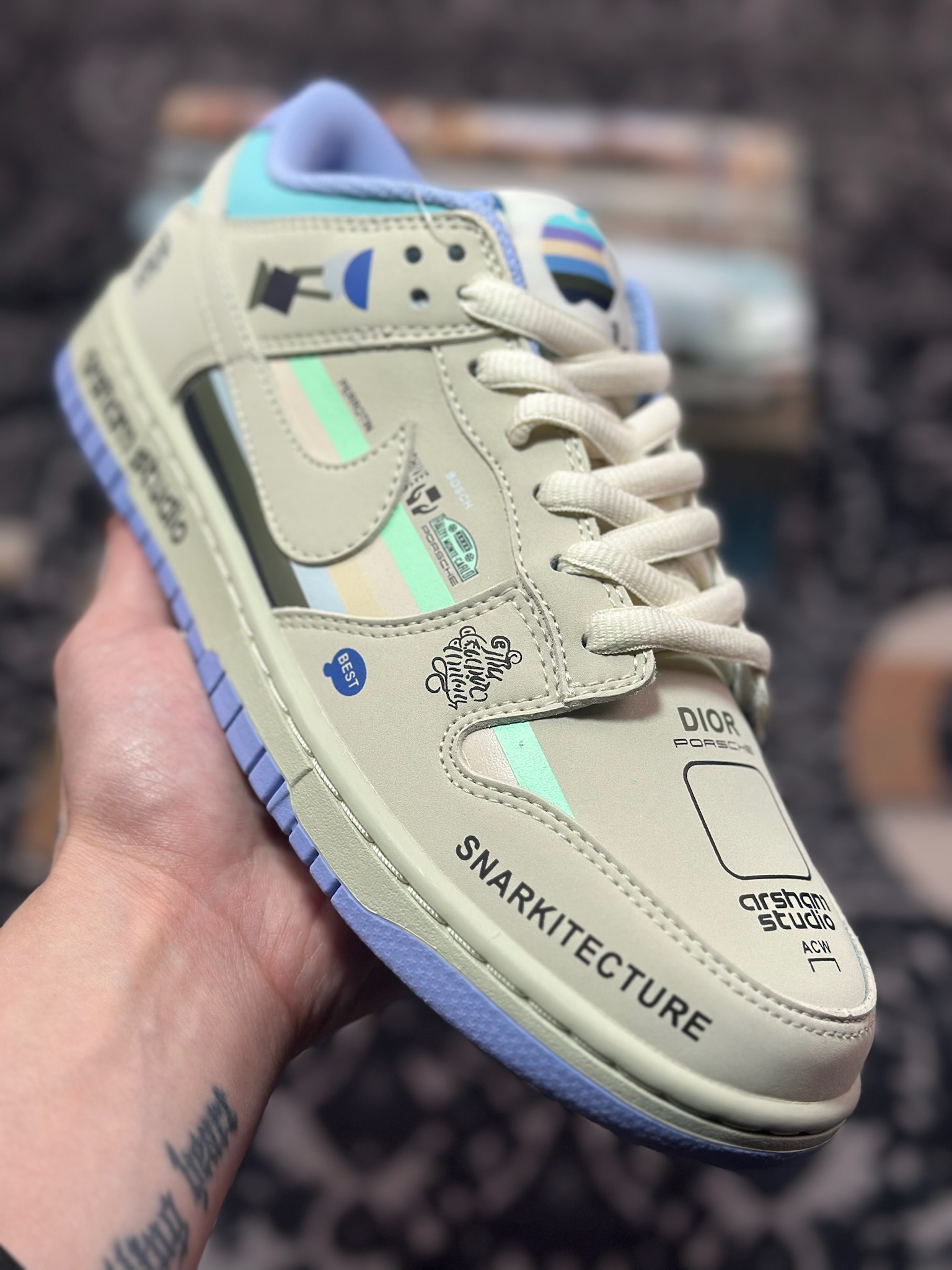 B6290  Nike SB Dunk Low 保时捷联名   MU0232-363
