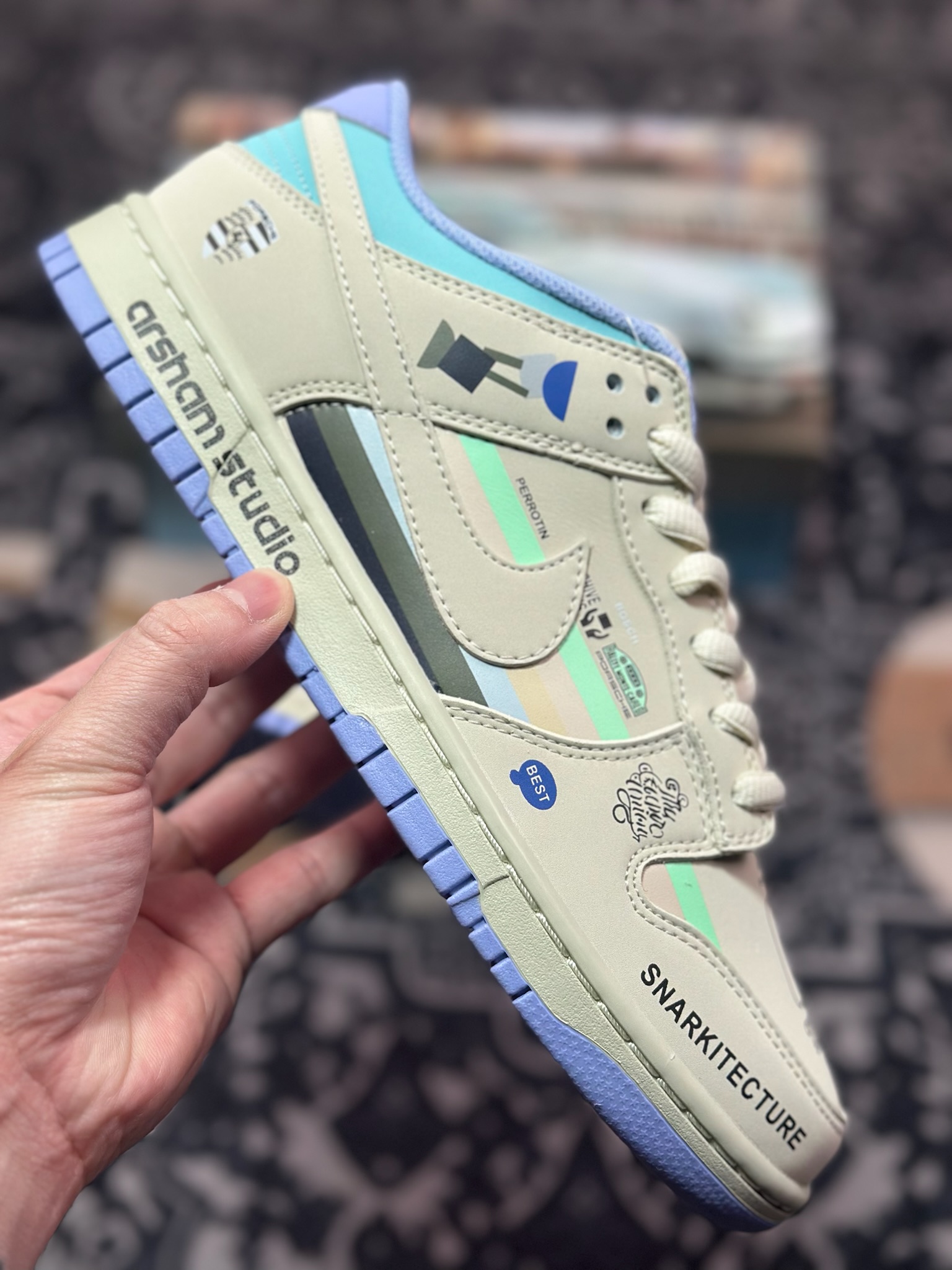 B6290  Nike SB Dunk Low 保时捷联名   MU0232-363