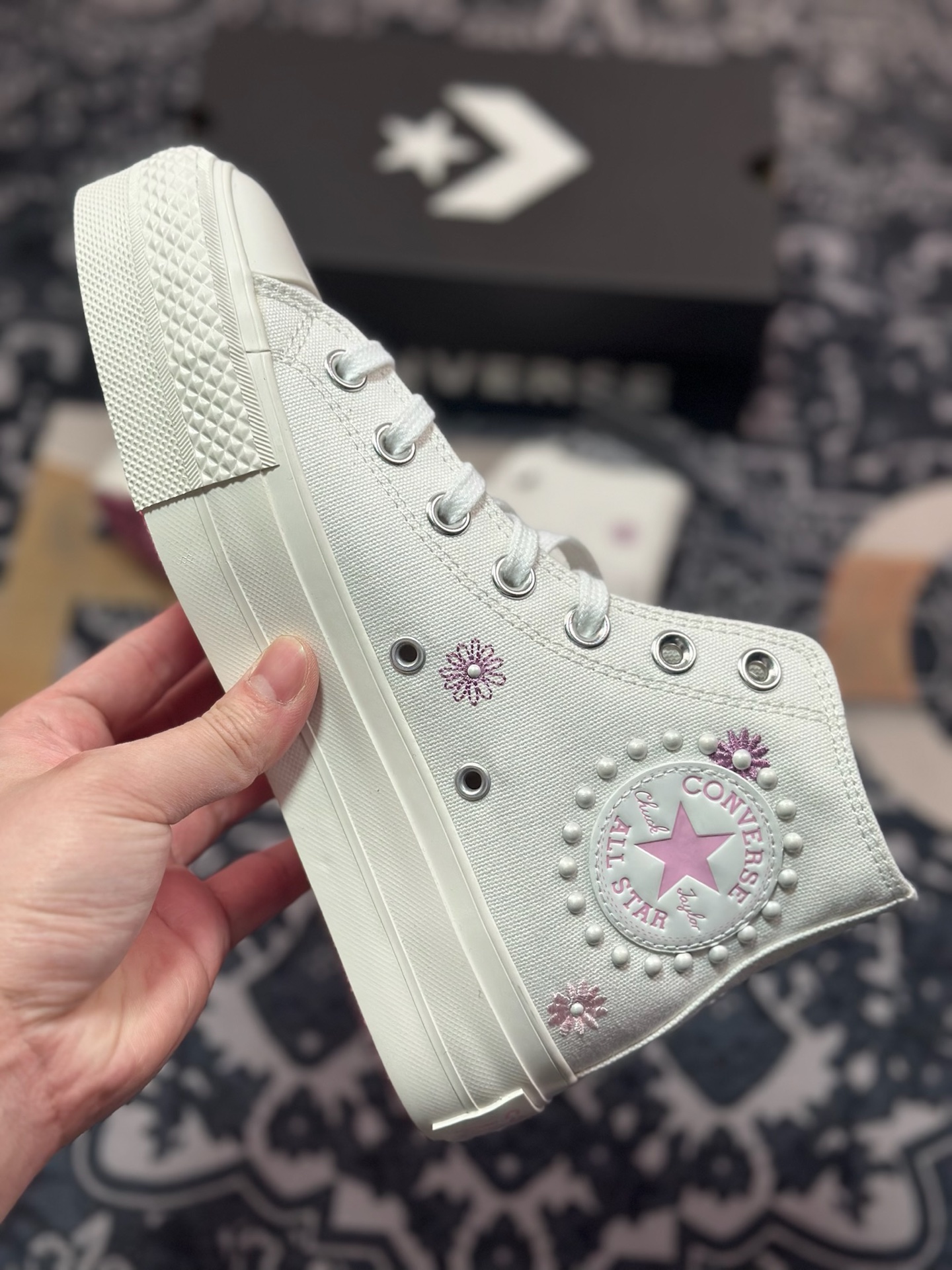A3150   Converse All Star Lift  匡威官方 女款厚底高帮休闲板鞋   A15786C