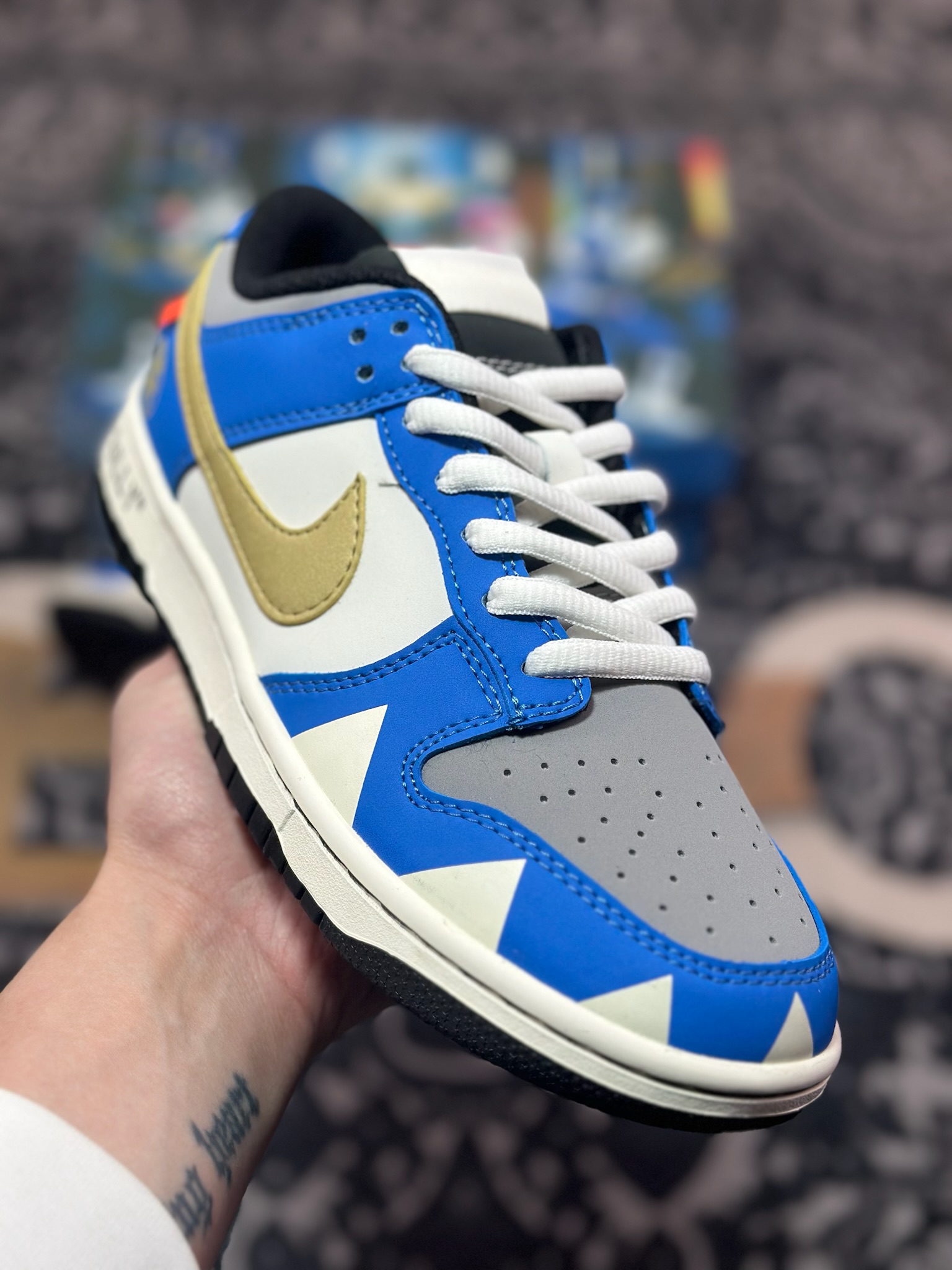 B6300   NK Dunk Low 客制款 低帮休闲板鞋 ZZ1998-007