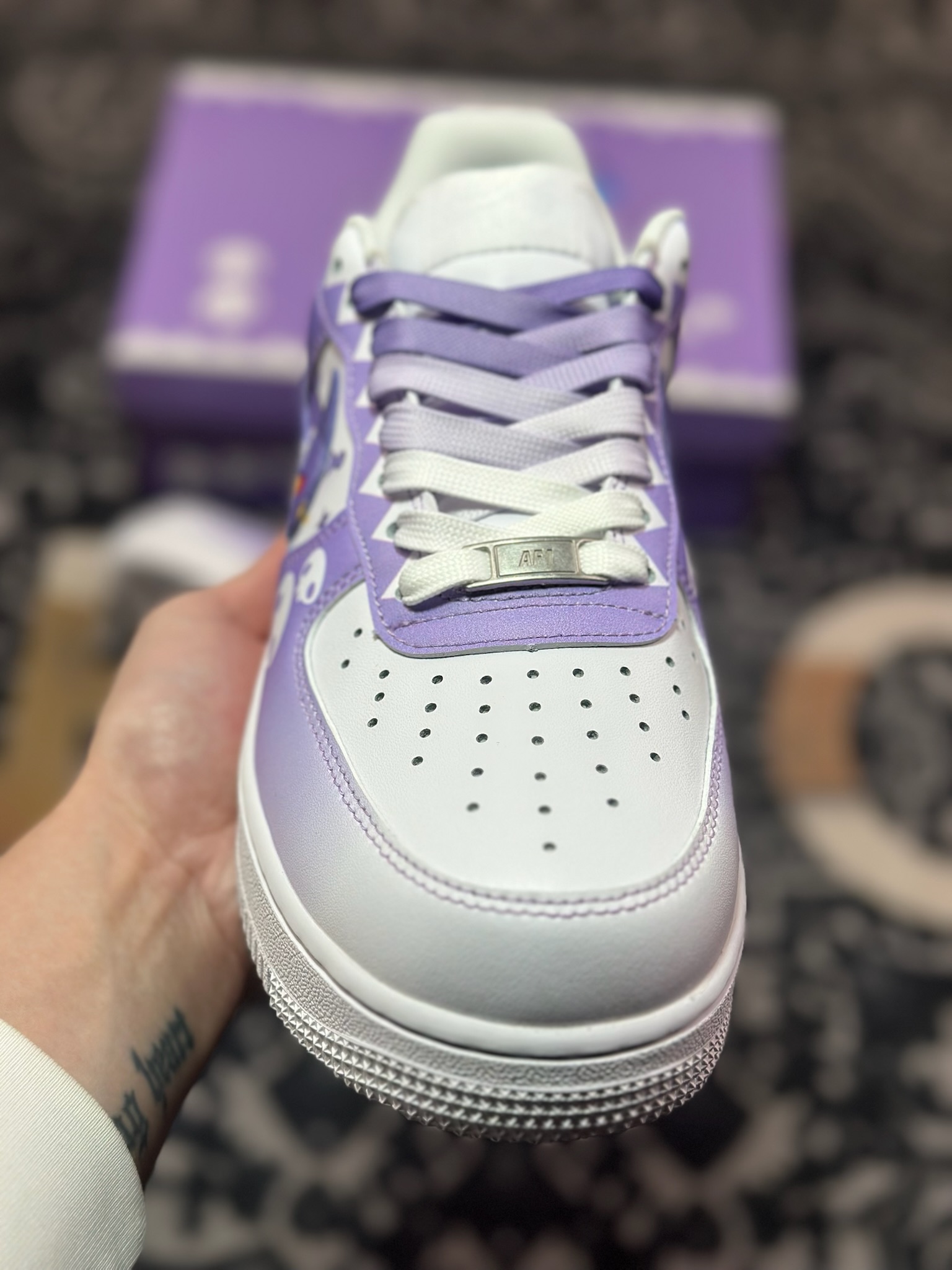 A8200  Nike Air Force 1'07 Low 定制款 空军一号低帮休闲板鞋  CW2288-111