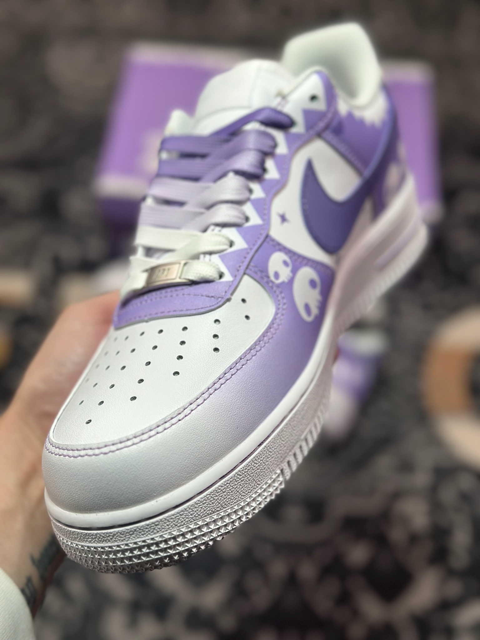 A8200  Nike Air Force 1'07 Low 定制款 空军一号低帮休闲板鞋  CW2288-111