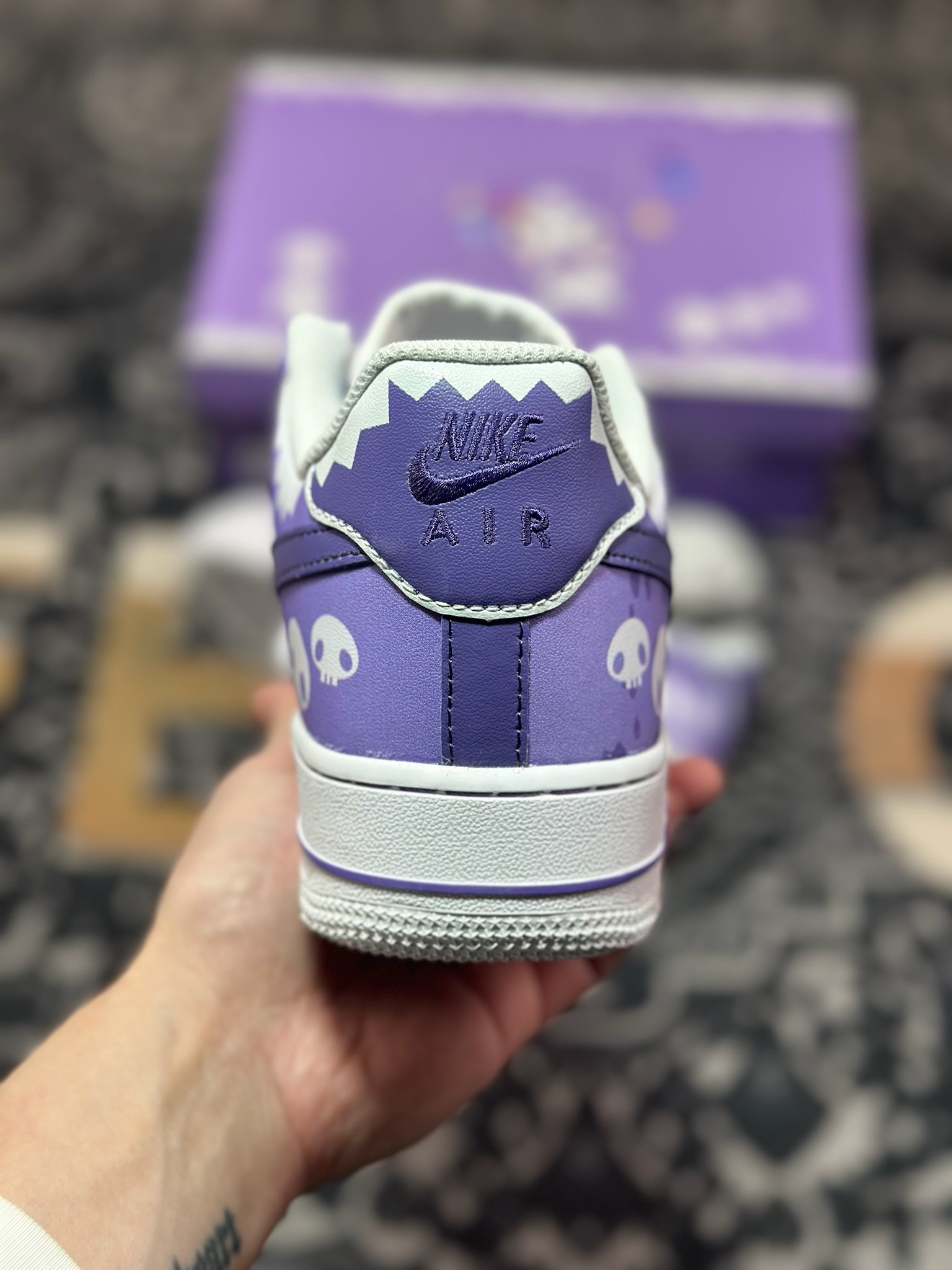 A8200  Nike Air Force 1'07 Low 定制款 空军一号低帮休闲板鞋  CW2288-111