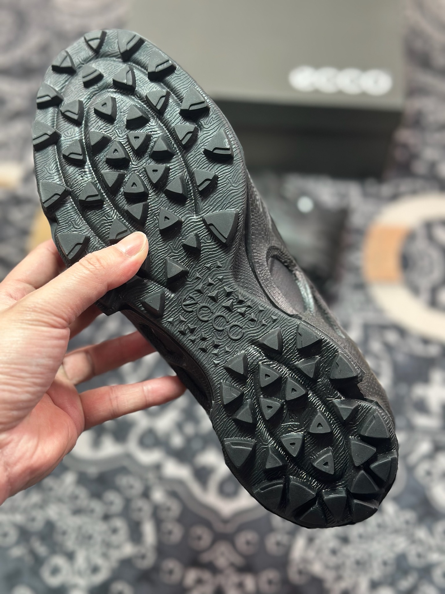 B7300  ECCO爱步登山鞋男款 舒适户外运动越野跑鞋健步BIOMC踪迹系列